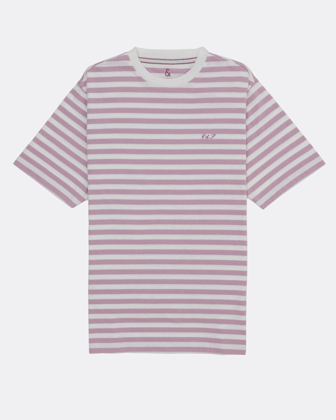 T-shirt - Breton Stripes à Grape Stripes T-shirts Colours and Sons   