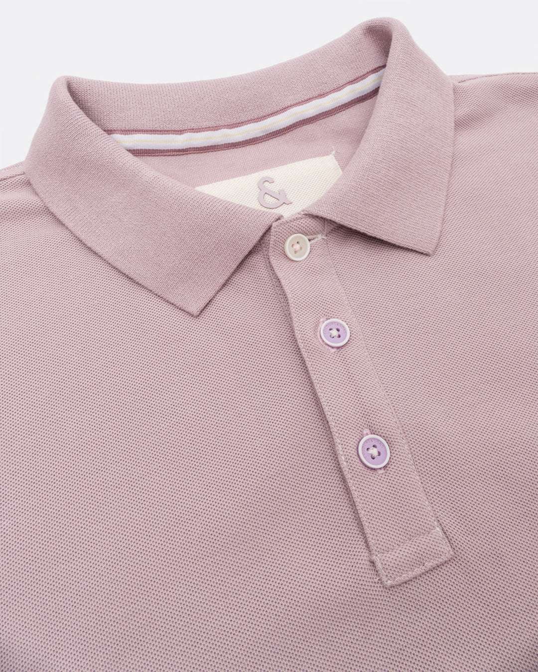 Polo Embroidery en Light Grape Polos Colours and Sons   