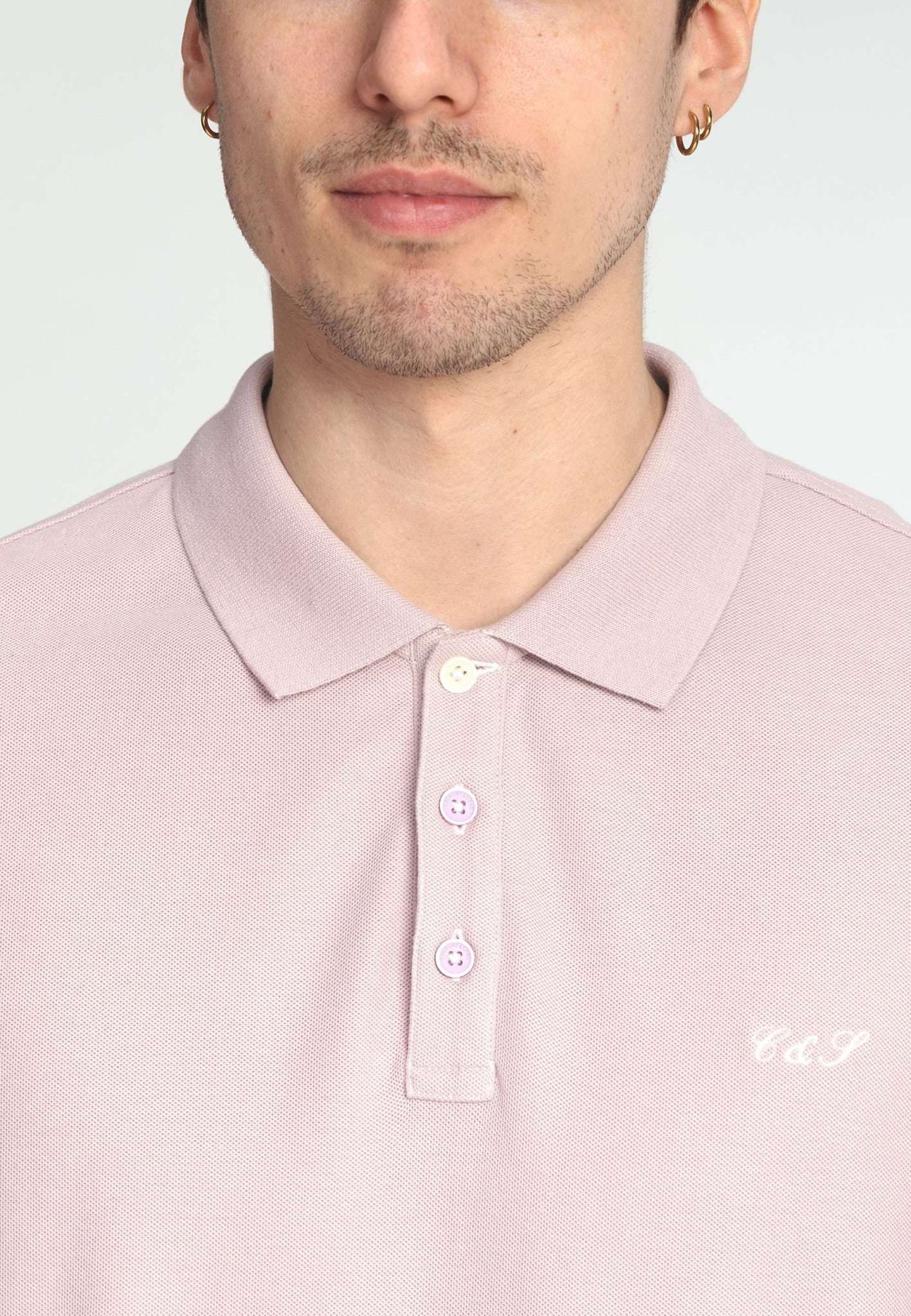 Polo Embroidery en Light Grape Polos Colours and Sons   