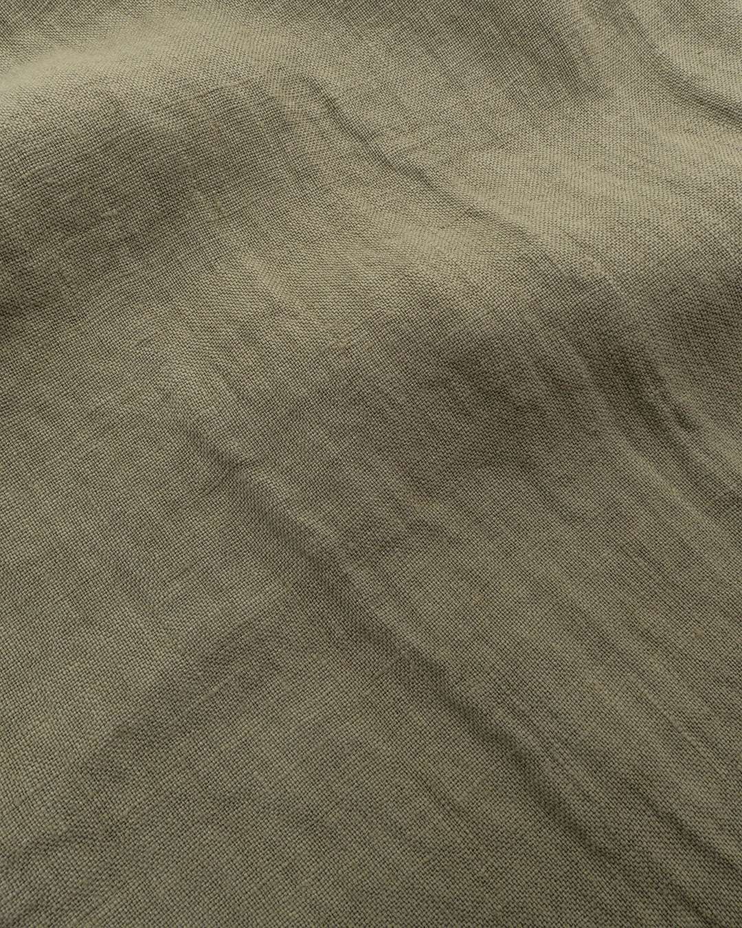 Pants Cropped Linen in Olive Pantalon Colours and Sons   