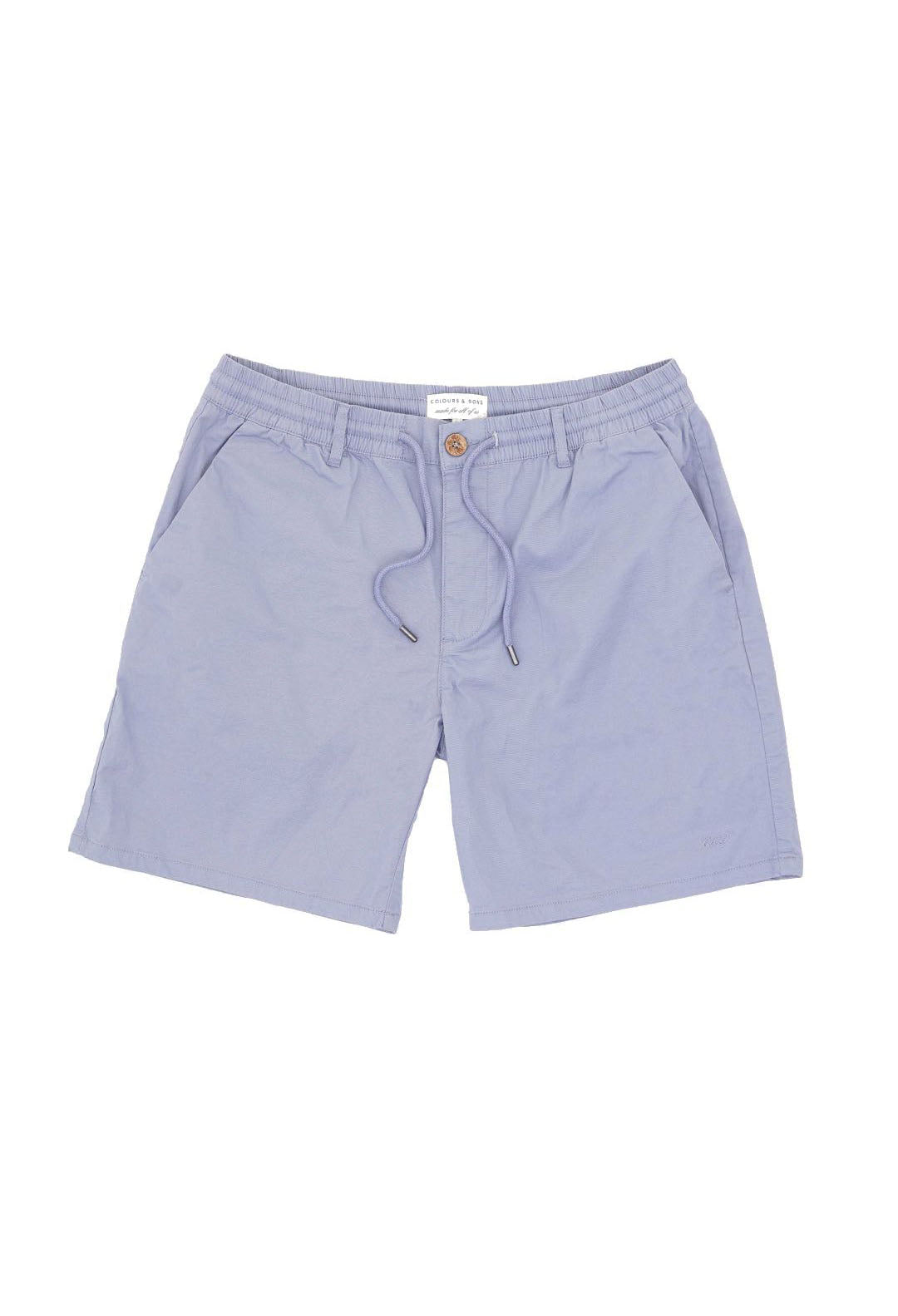 Short en sergé léger dans Cornflower Shorts Colours and Sons   