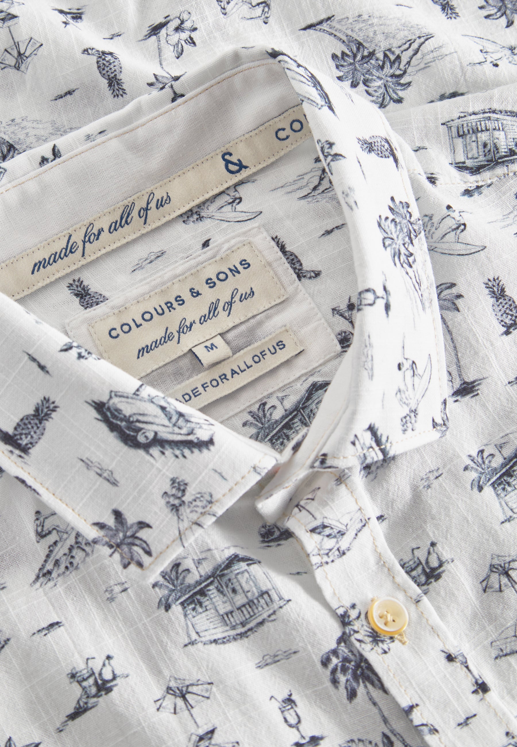 Shirt-Beach Print dans Chemises Beach Print Colours and Sons   