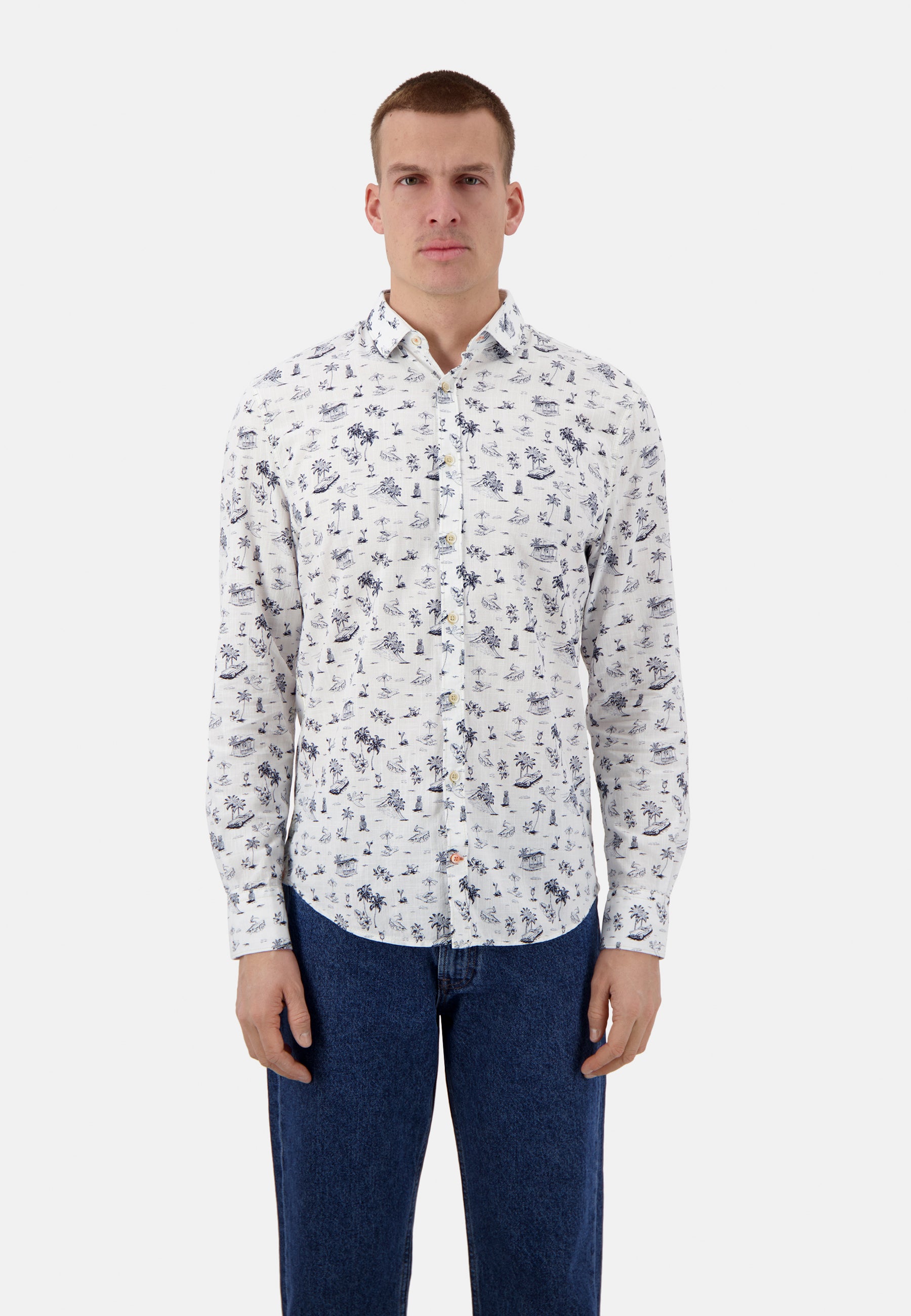 Shirt-Beach Print dans Chemises Beach Print Colours and Sons   