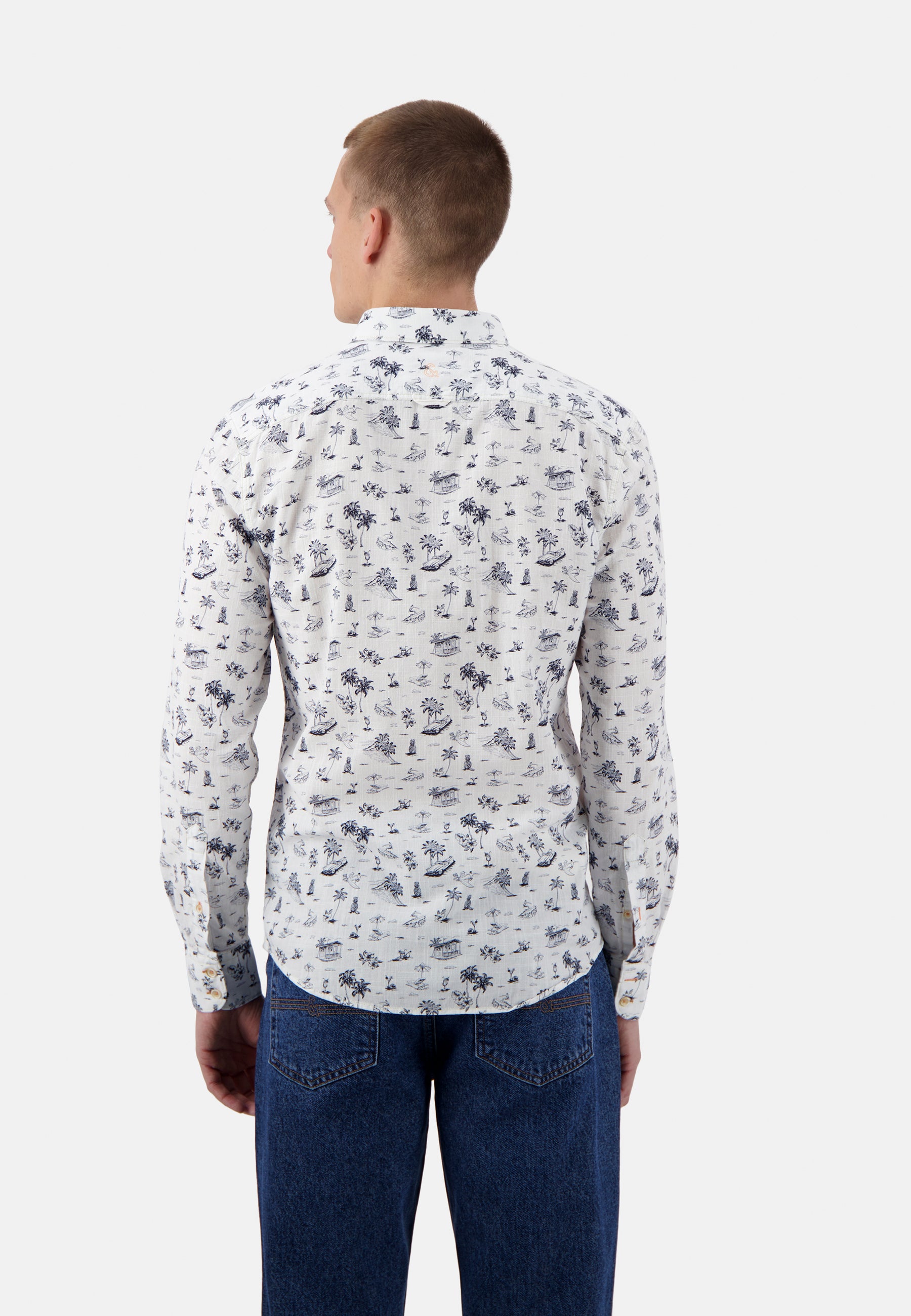 Shirt-Beach Print dans Chemises Beach Print Colours and Sons   