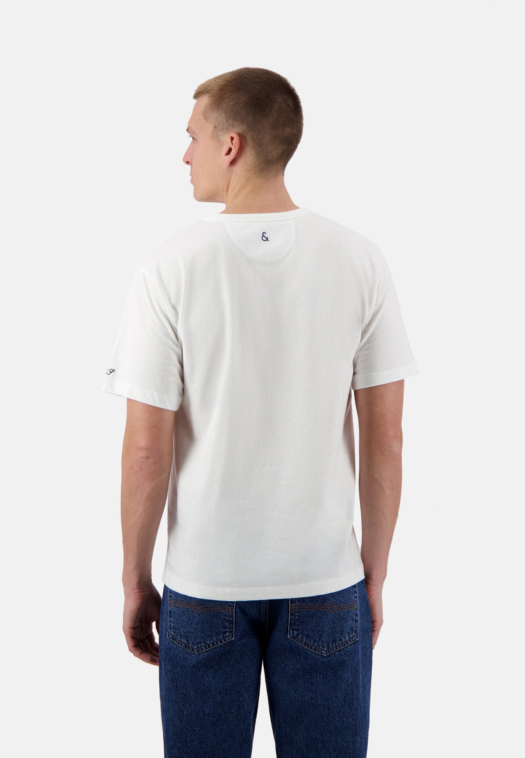 T-Shirt-L'Océan en blanc T-shirts Colours and Sons   