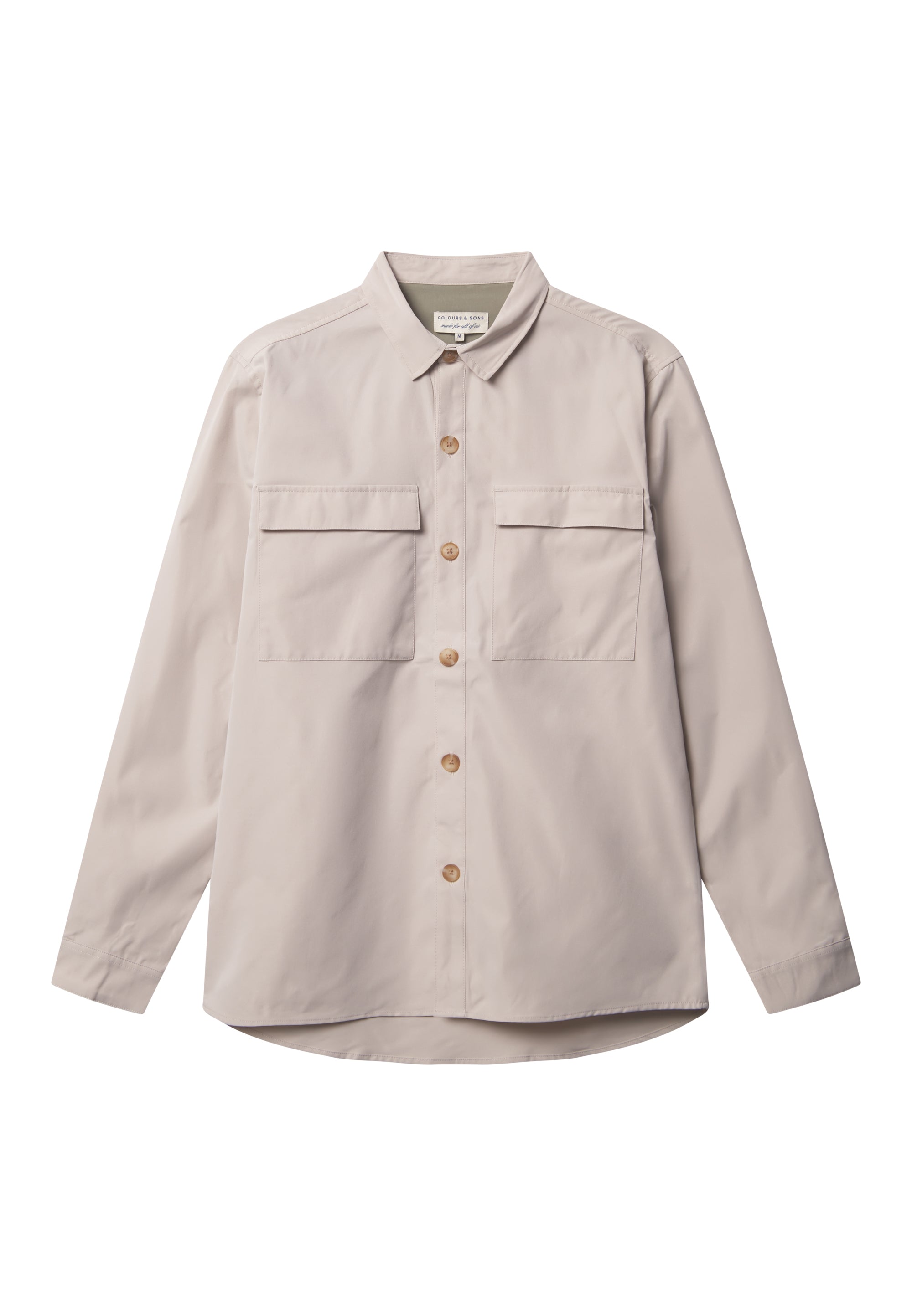 Overhirt- Pocket en blanc cassé Vestes Colours and Sons   