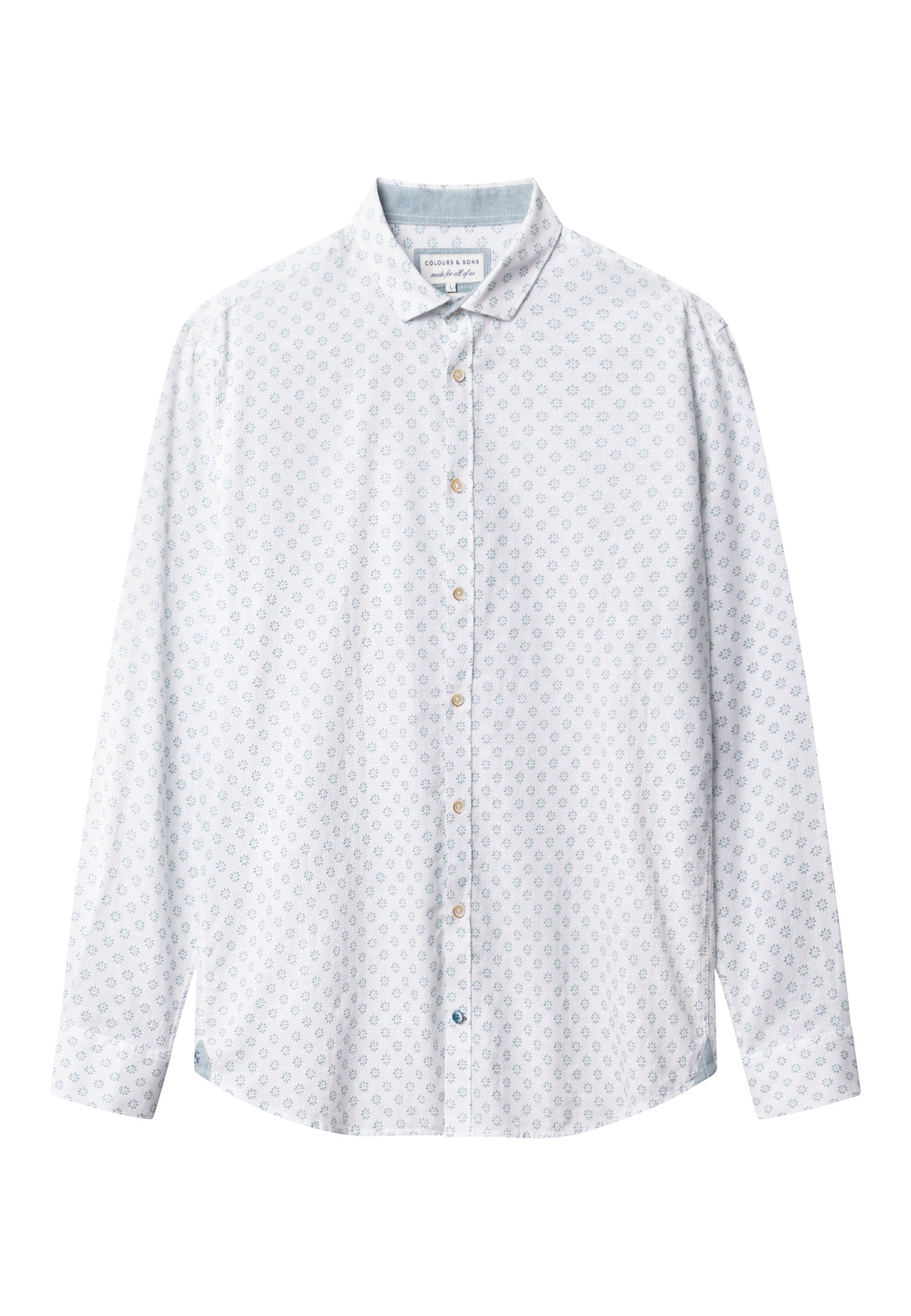 Shirt-Printed in Kimono Daisy Chemises Colours and Sons