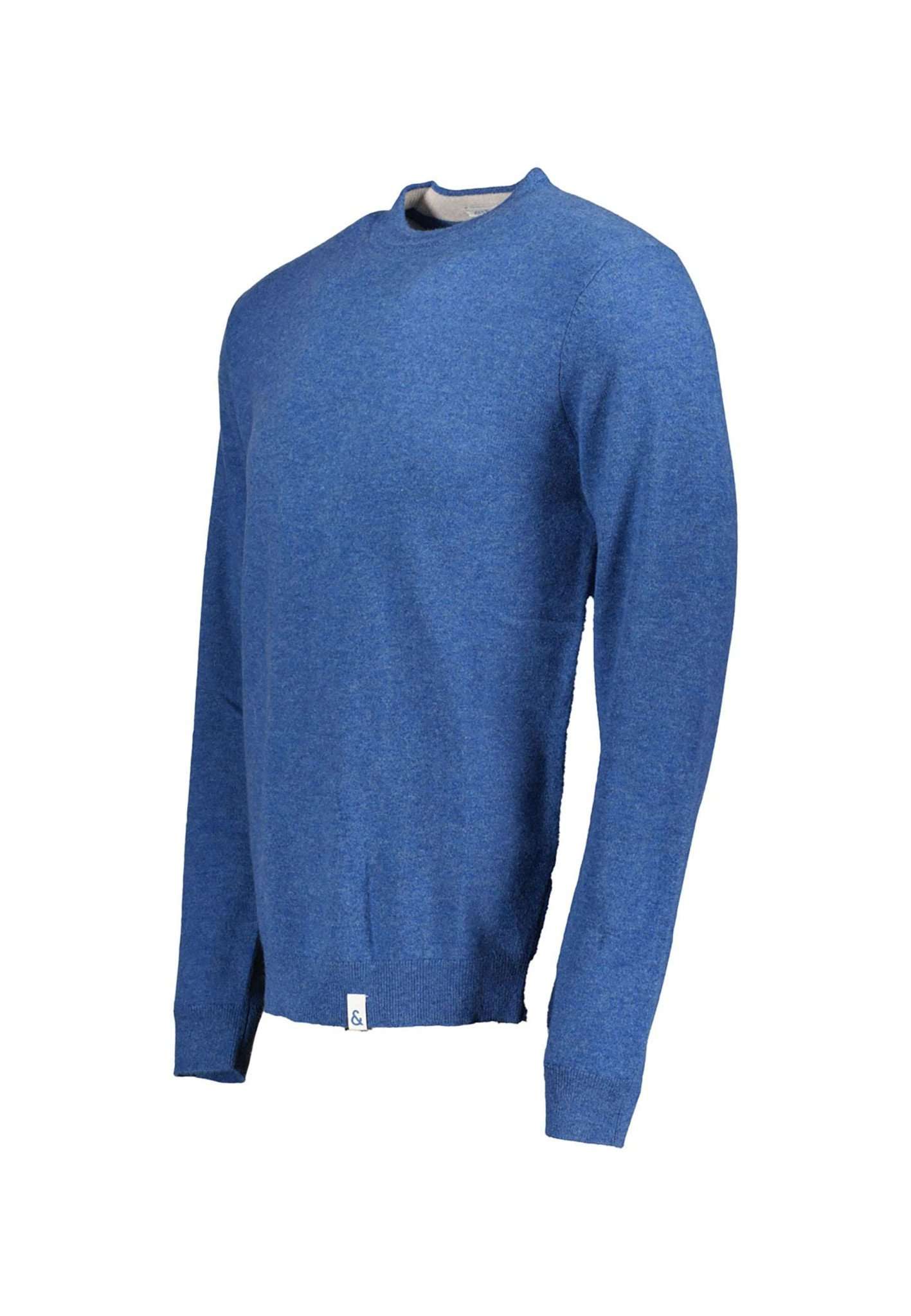 Roundneck-Cashmere en pull denim Colours and Sons   