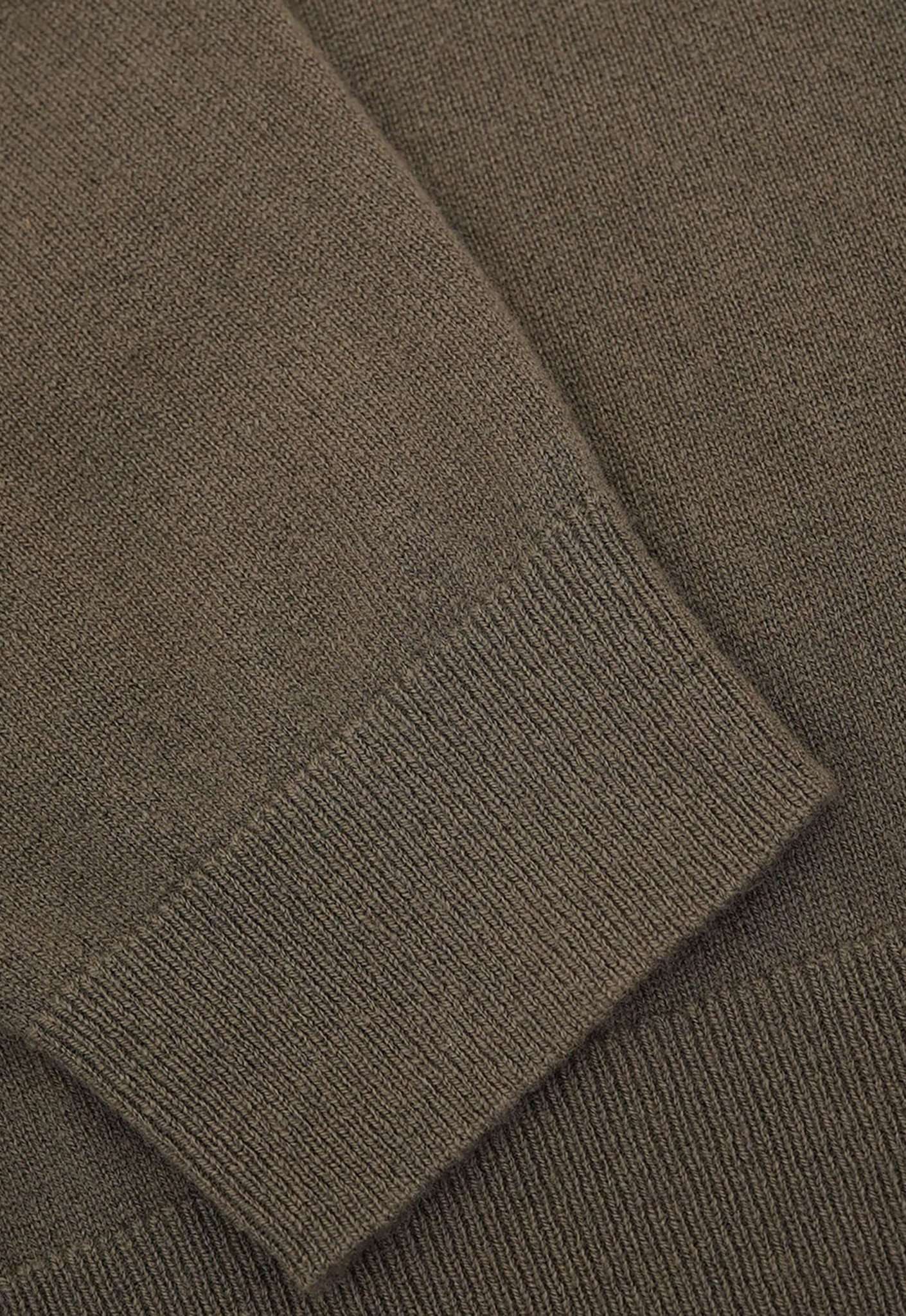 Turtleneck-Cashmere en Olive Pullover Colours and Sons   