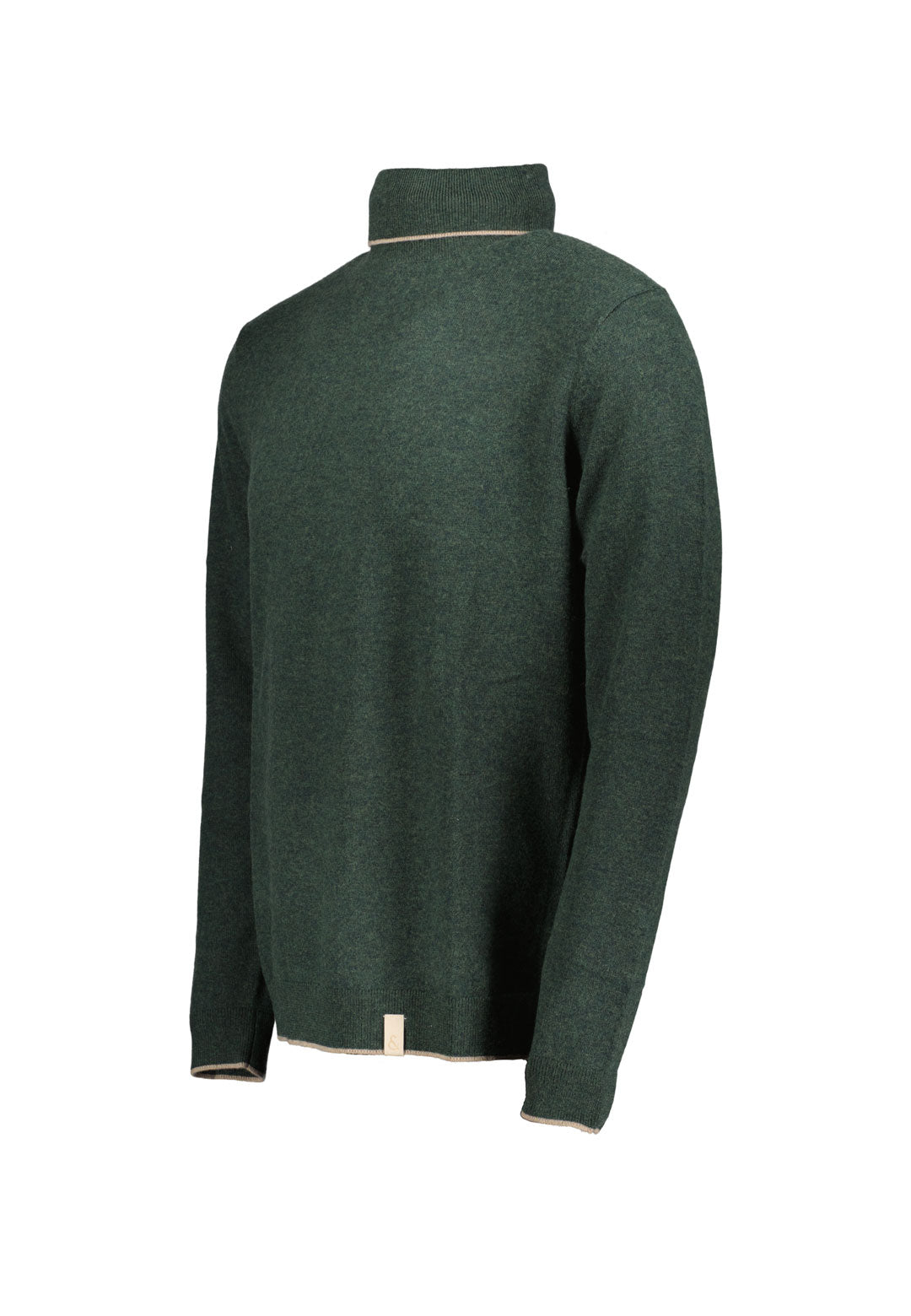 Turtleneck-Merino Blend in Moss Pullover Colours and Sons   