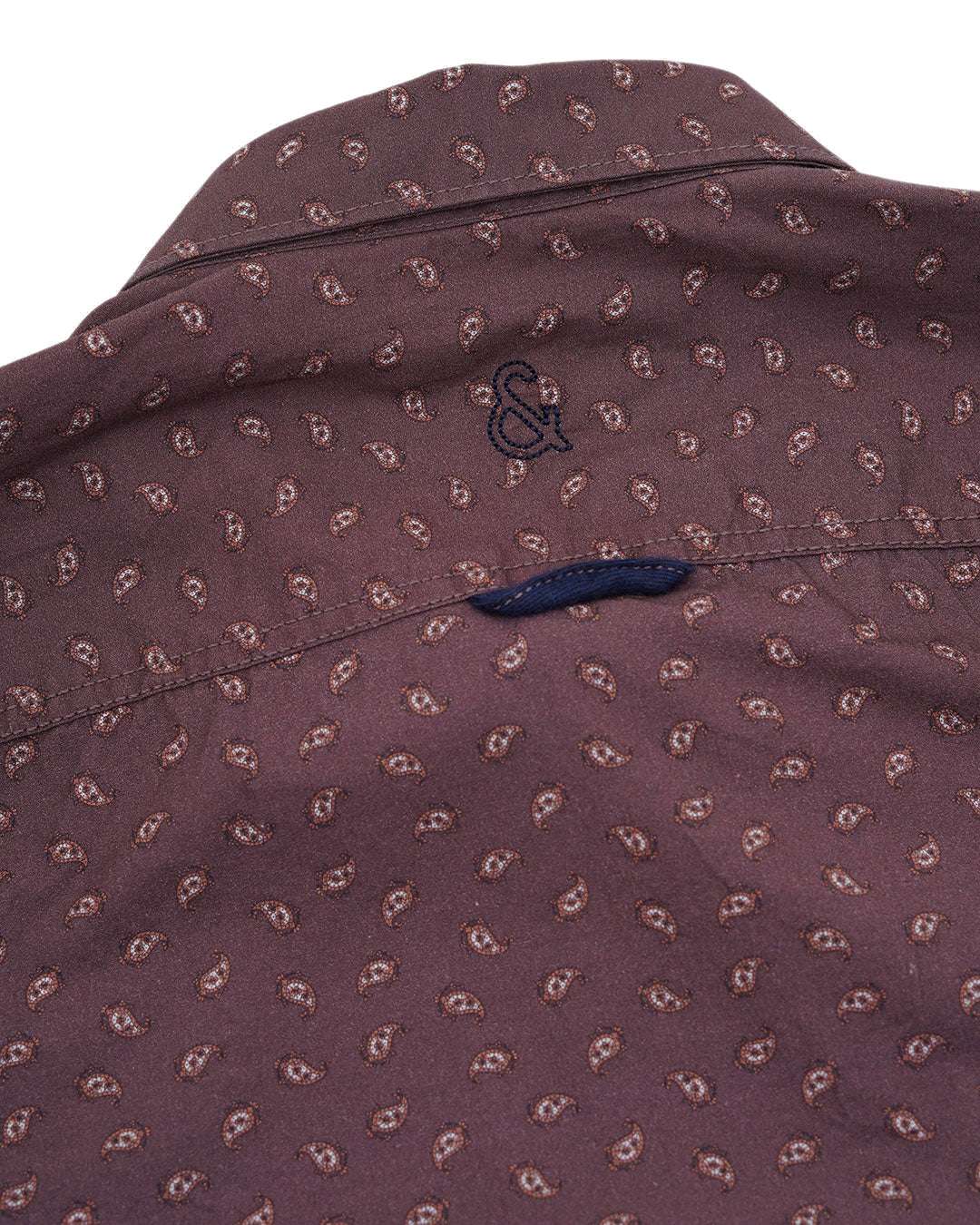 Chemise-Paisley Print en merlot Chemises Paisley Colours and Sons   