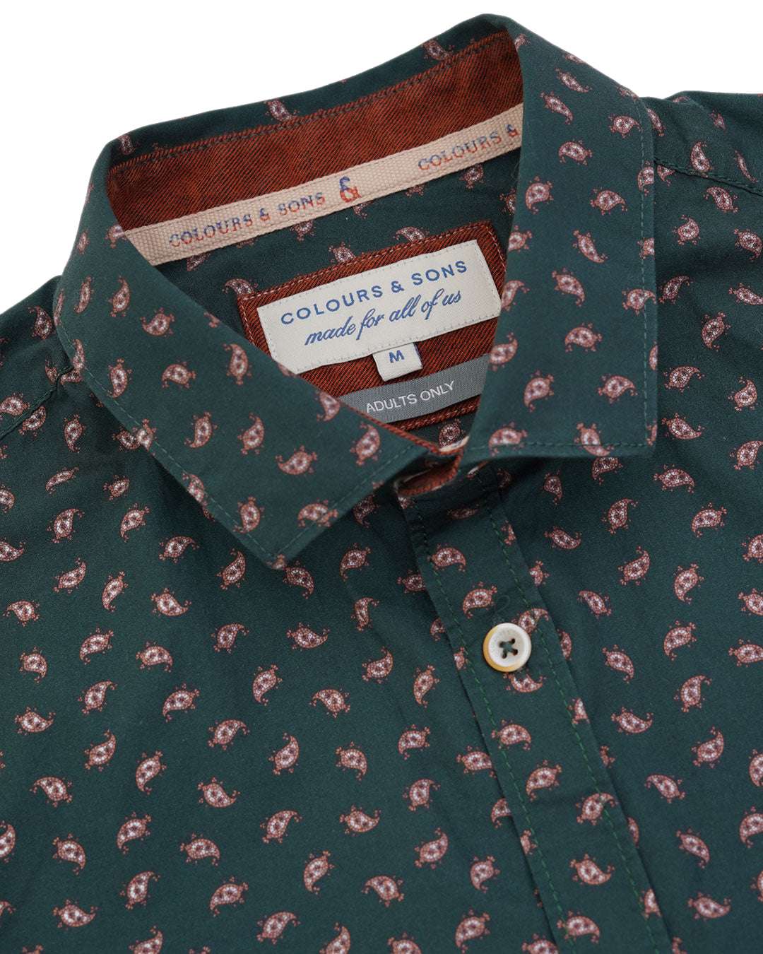 Shirt-Paisley Print en chemises Moss Paisley Colours and Sons   