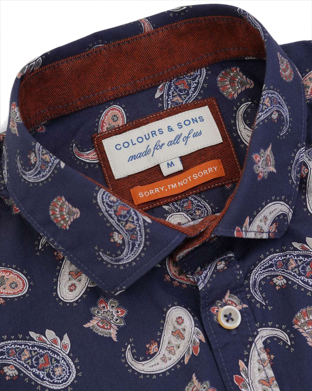 Shirt-Paisley Print dans les chemises Big Paisley Colours and Sons   