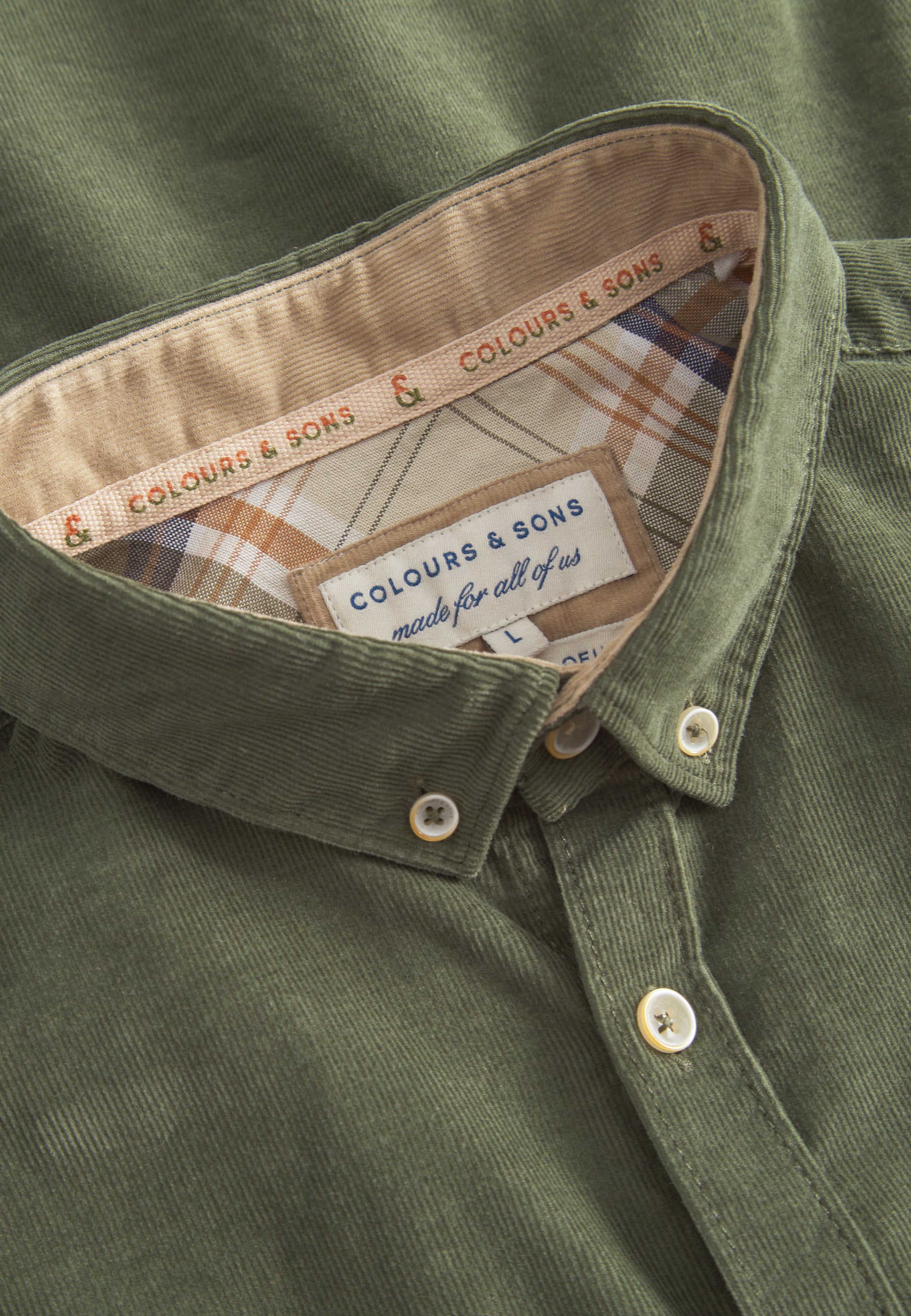 Chemise Corduroy dans Chemises Clover Colours and Sons   