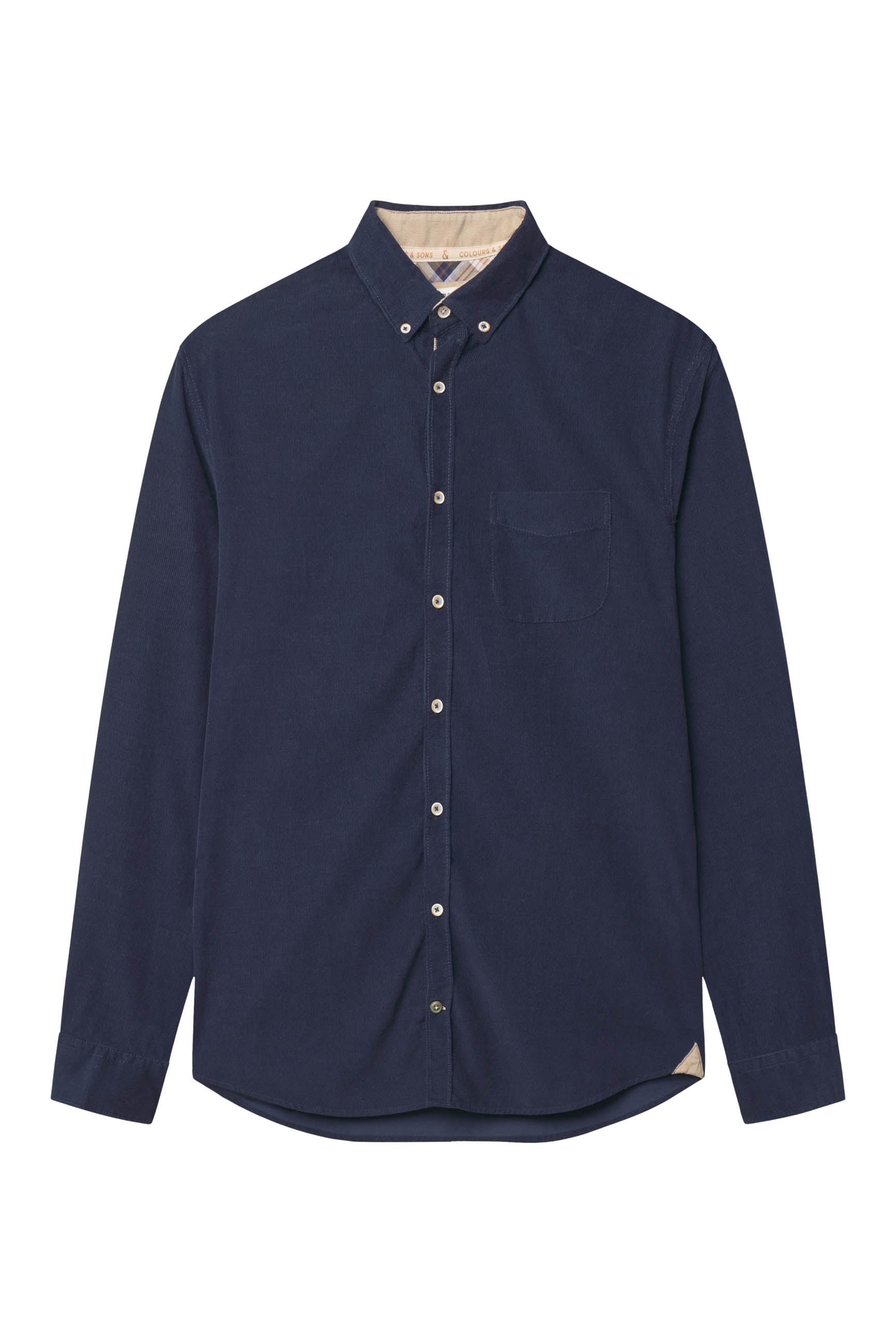 Chemise Corduroy à Navy Chemises Colours and Sons   