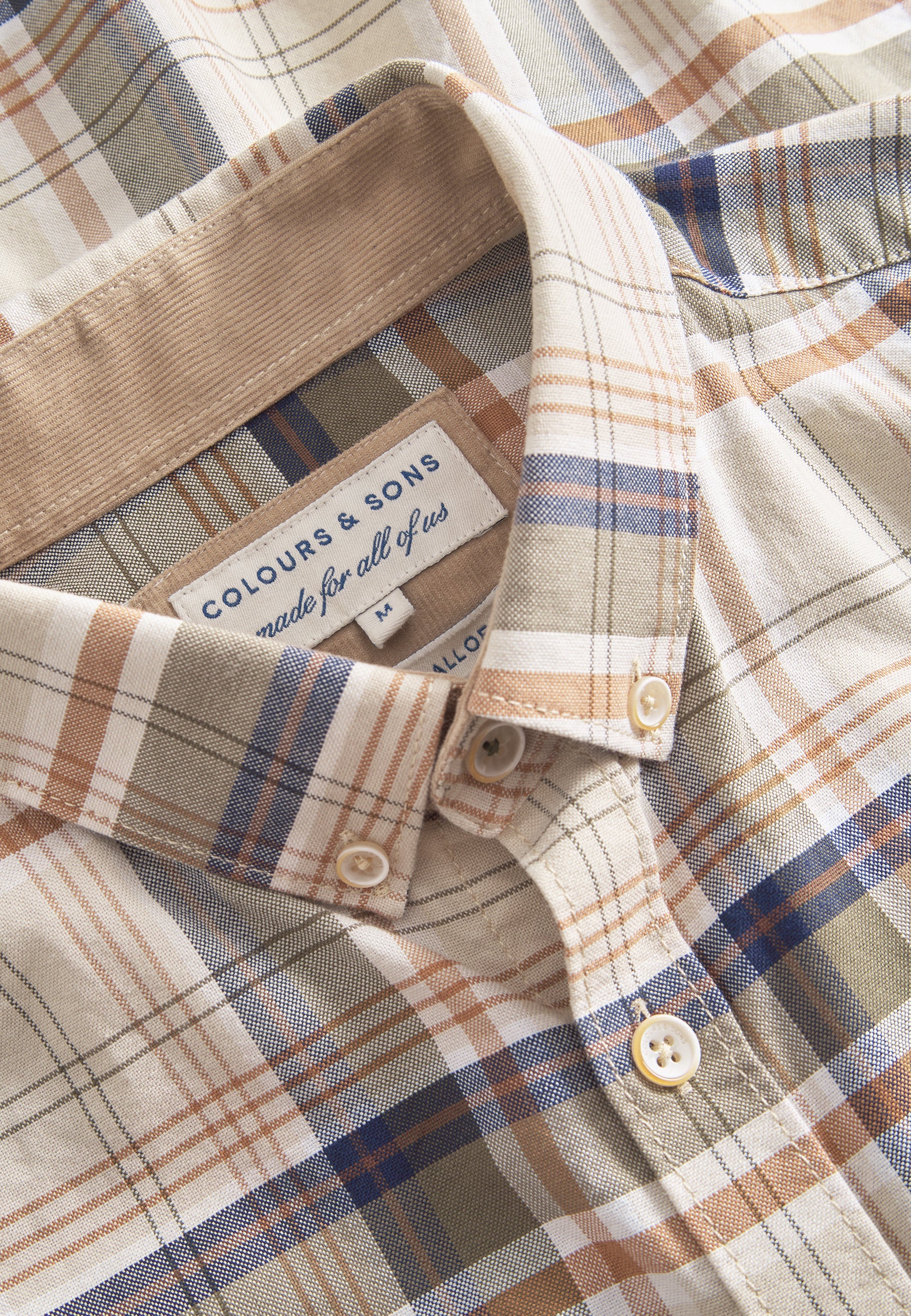 Shirt Checked in Mojave Check Chemises Colours and Sons   