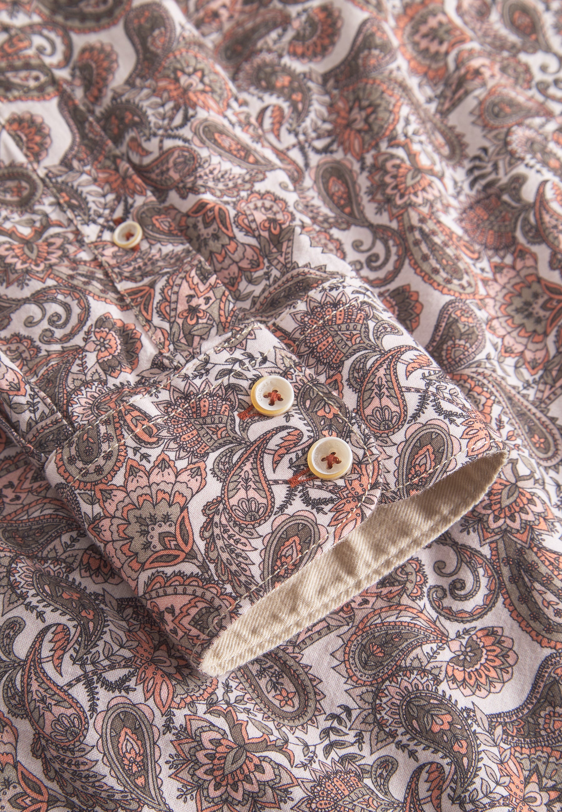 Chemise Imprimé en Mezcal Paisley Chemises Colours and Sons   