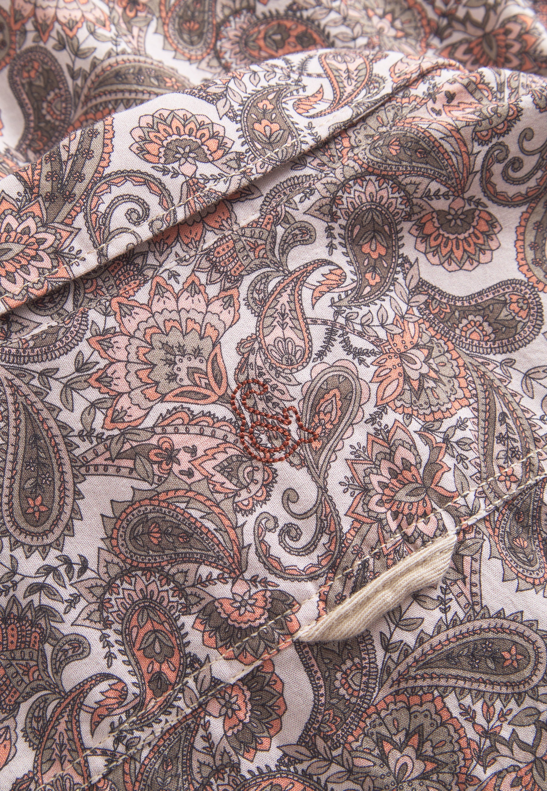 Chemise Imprimé en Mezcal Paisley Chemises Colours and Sons   