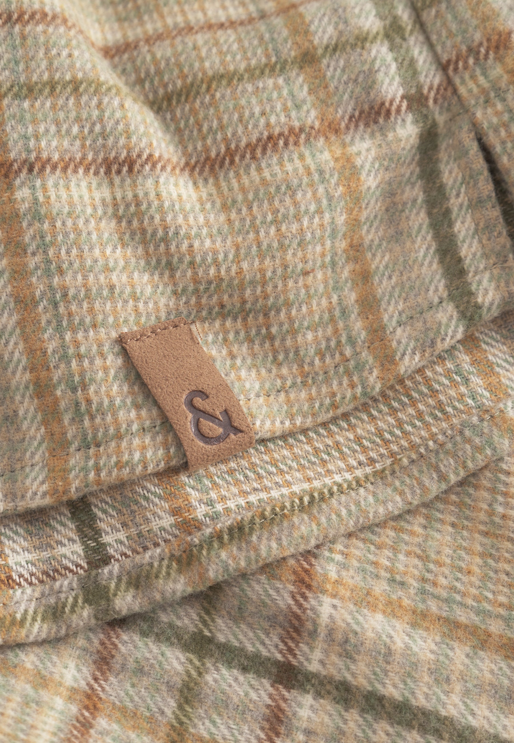 Overshirt Checked in Clover Check Vestes Colours and Sons   