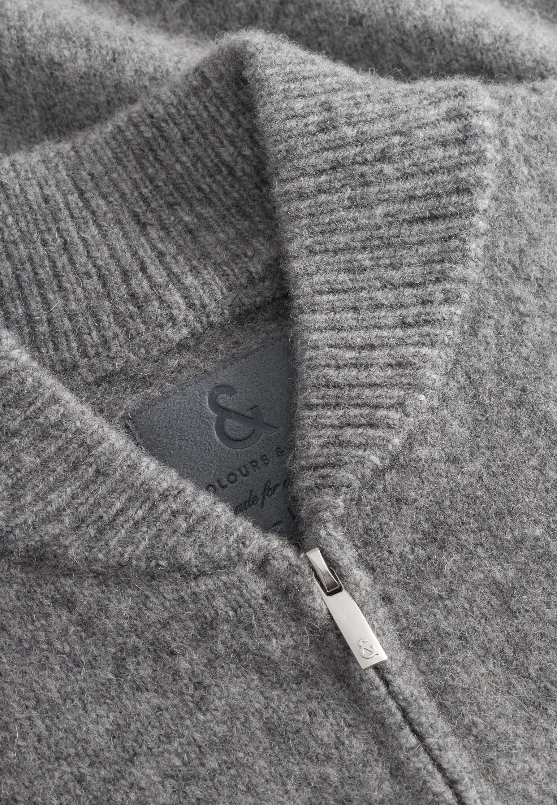 Bomberjacket en pull d'acier Colours and Sons