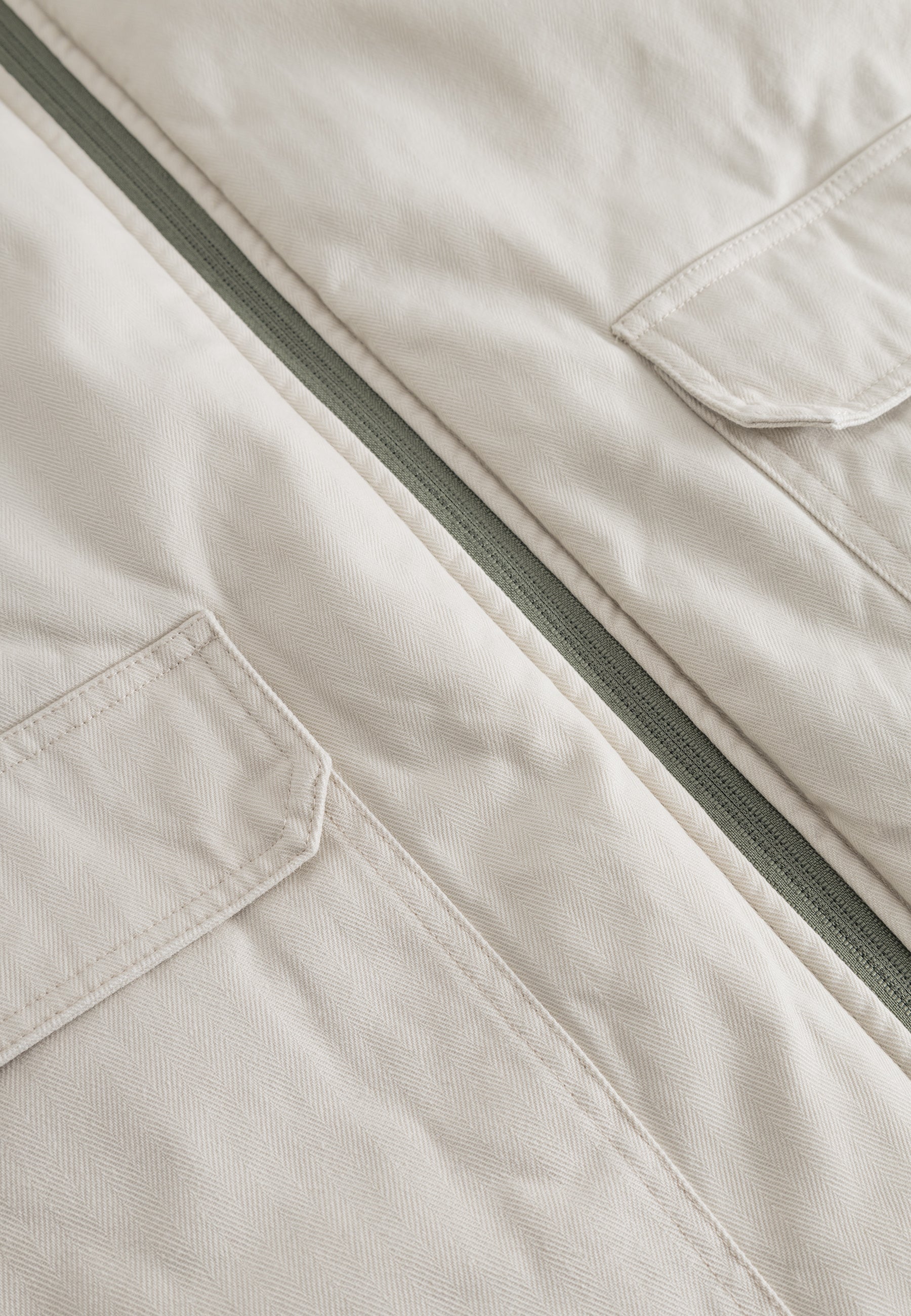Vest-Reversible Herringbone dans Hunter Vestes Colours and Sons