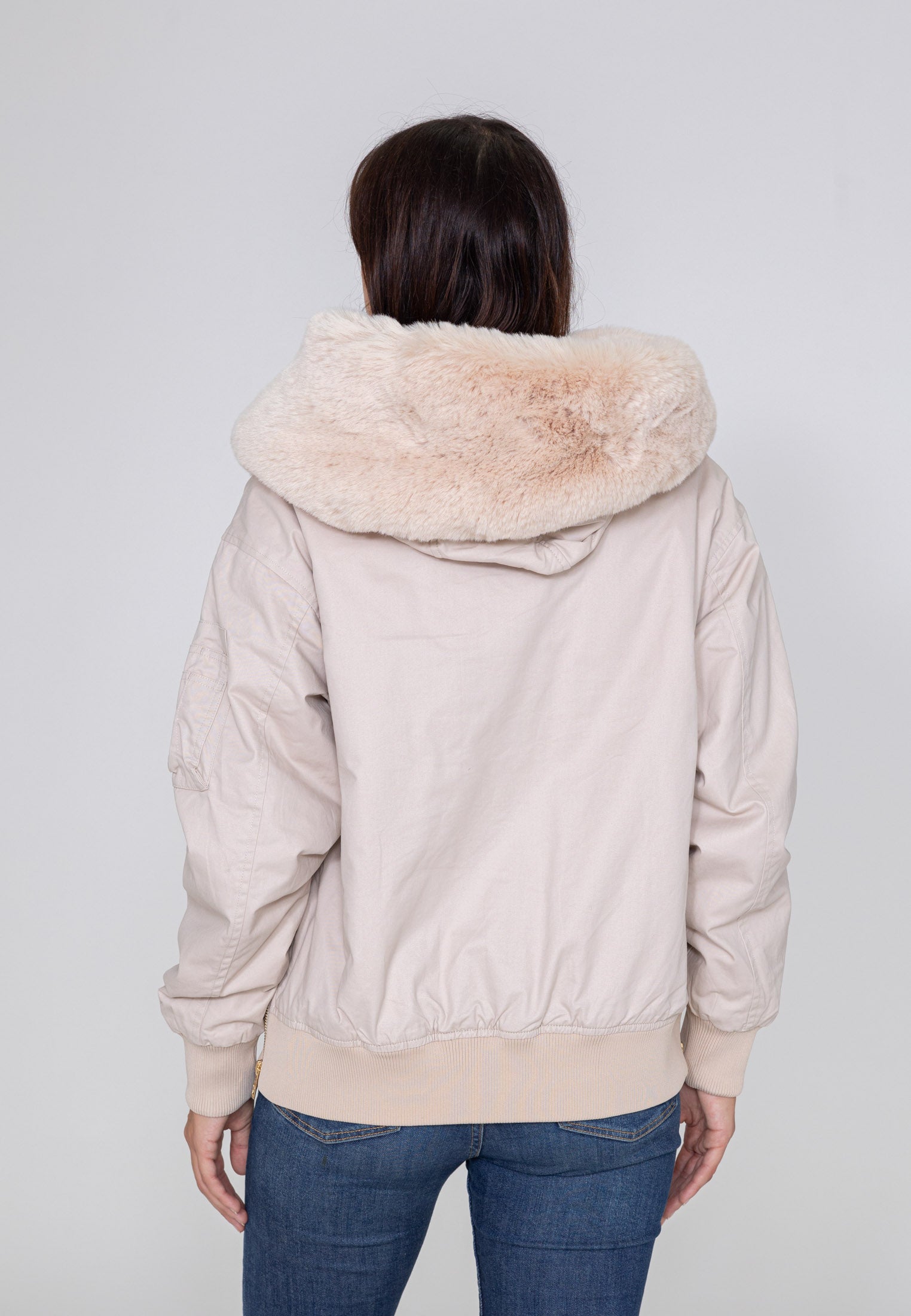 Ada W Bomber dans Vestes Cream Bombers Original   