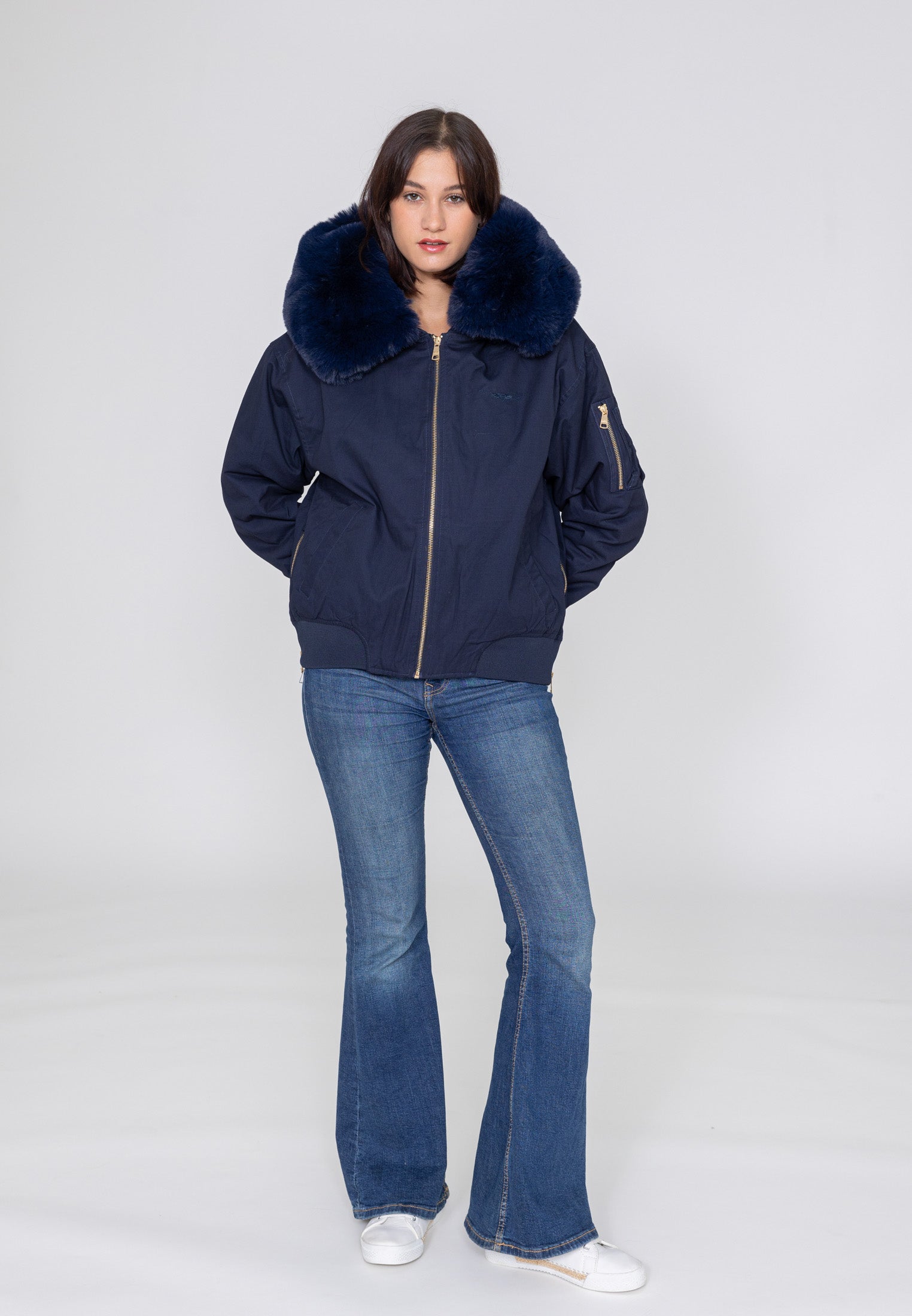 Ada W Bomber dans Vestes Navy Bombers Original   