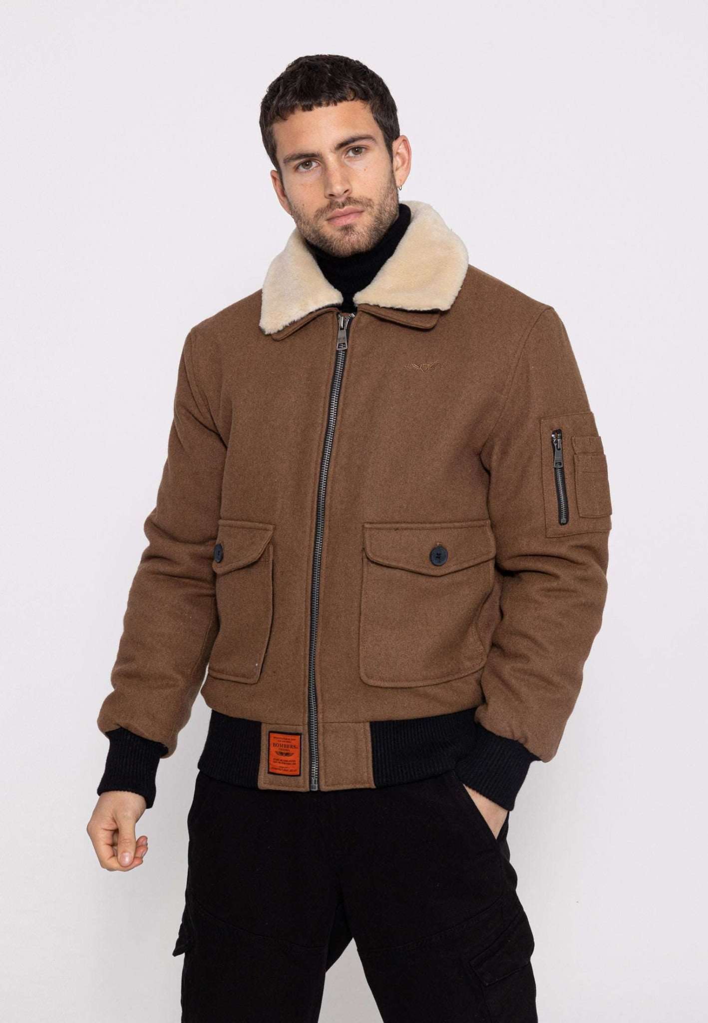 Aviator M Bomber dans Vestes Camel Bombers Original   