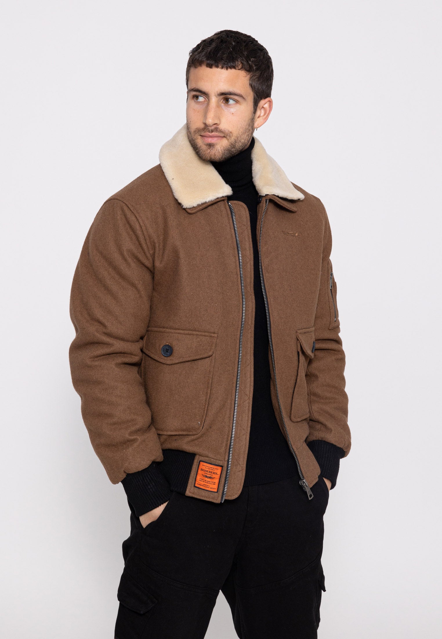 Aviator M Bomber dans Vestes Camel Bombers Original   