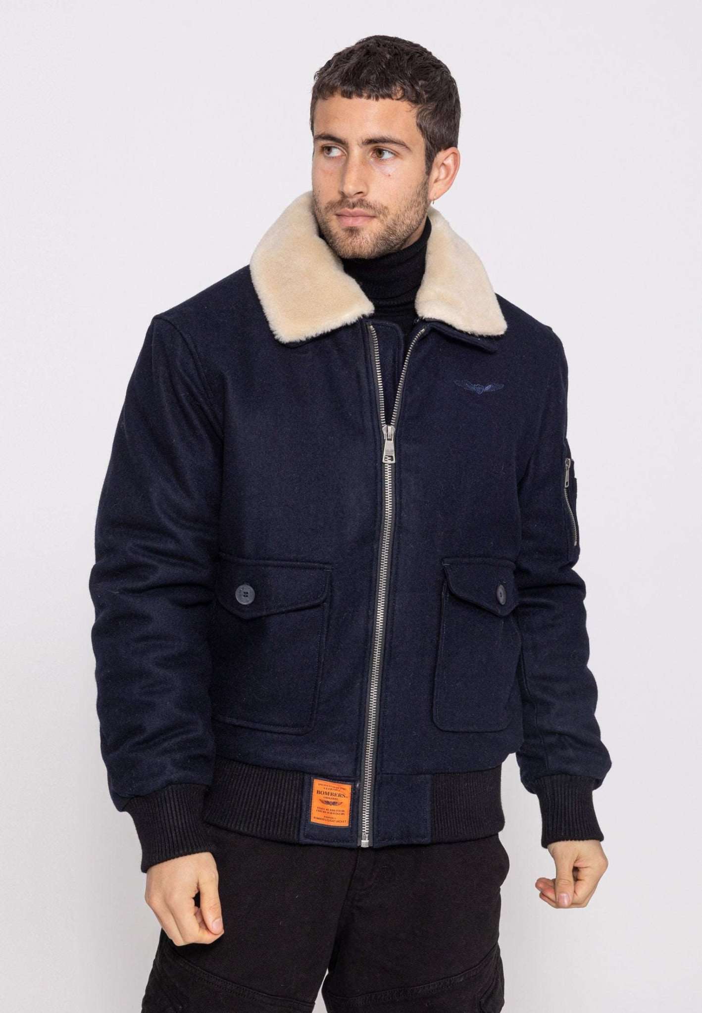 Aviator M Bomber dans Vestes Navy Bombers Original   