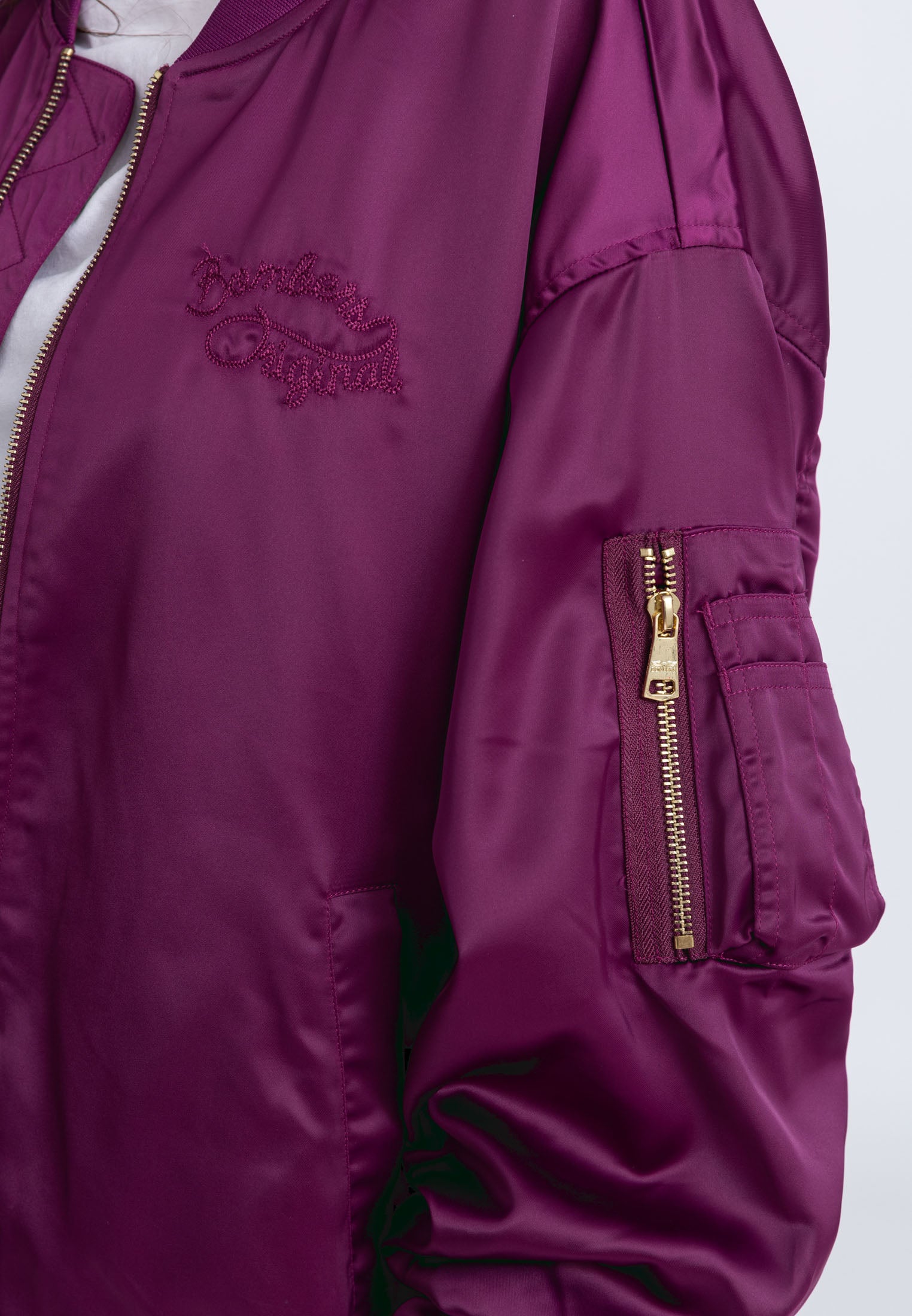 Ballerina W Bomber dans Vestes Purple Bombers Original   