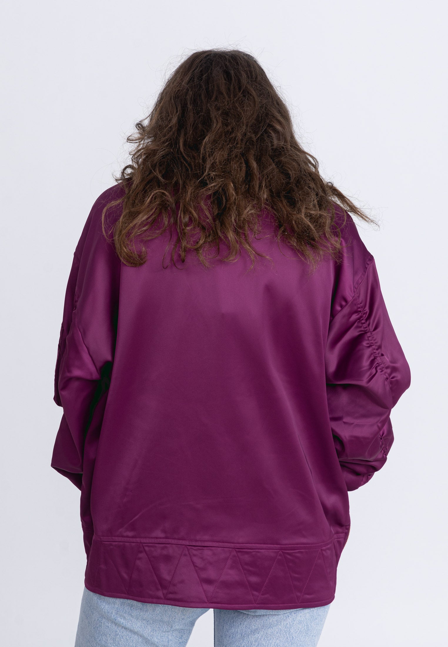 Ballerina W Bomber dans Vestes Purple Bombers Original   