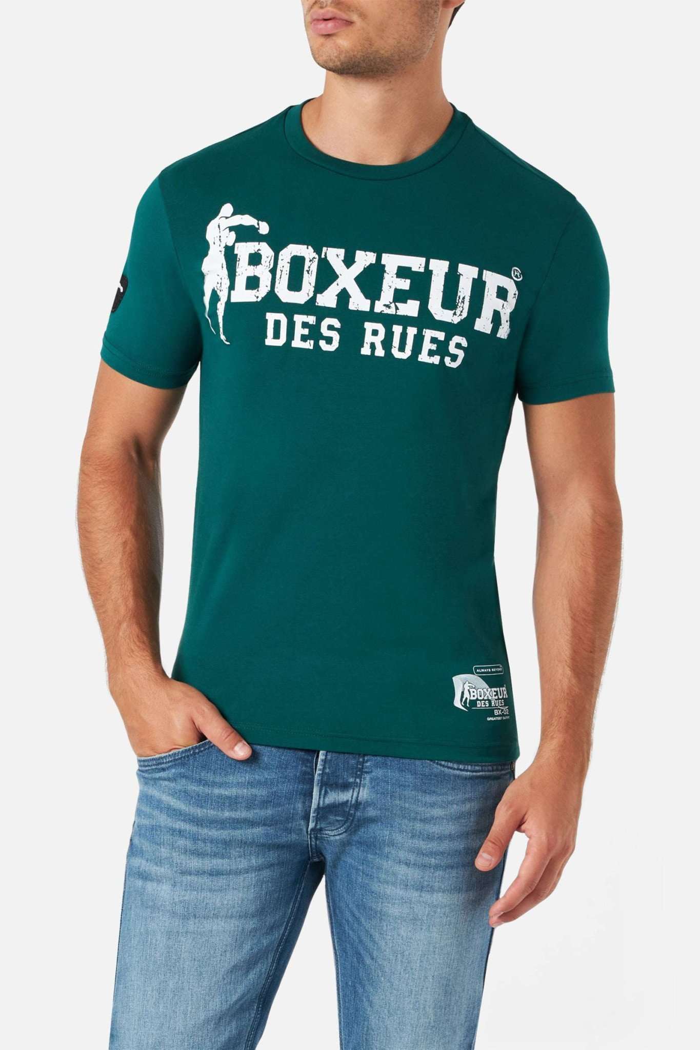 T-shirt Boxeur Street 2 dans Deepgreen T-shirts Boxeur des Rues   