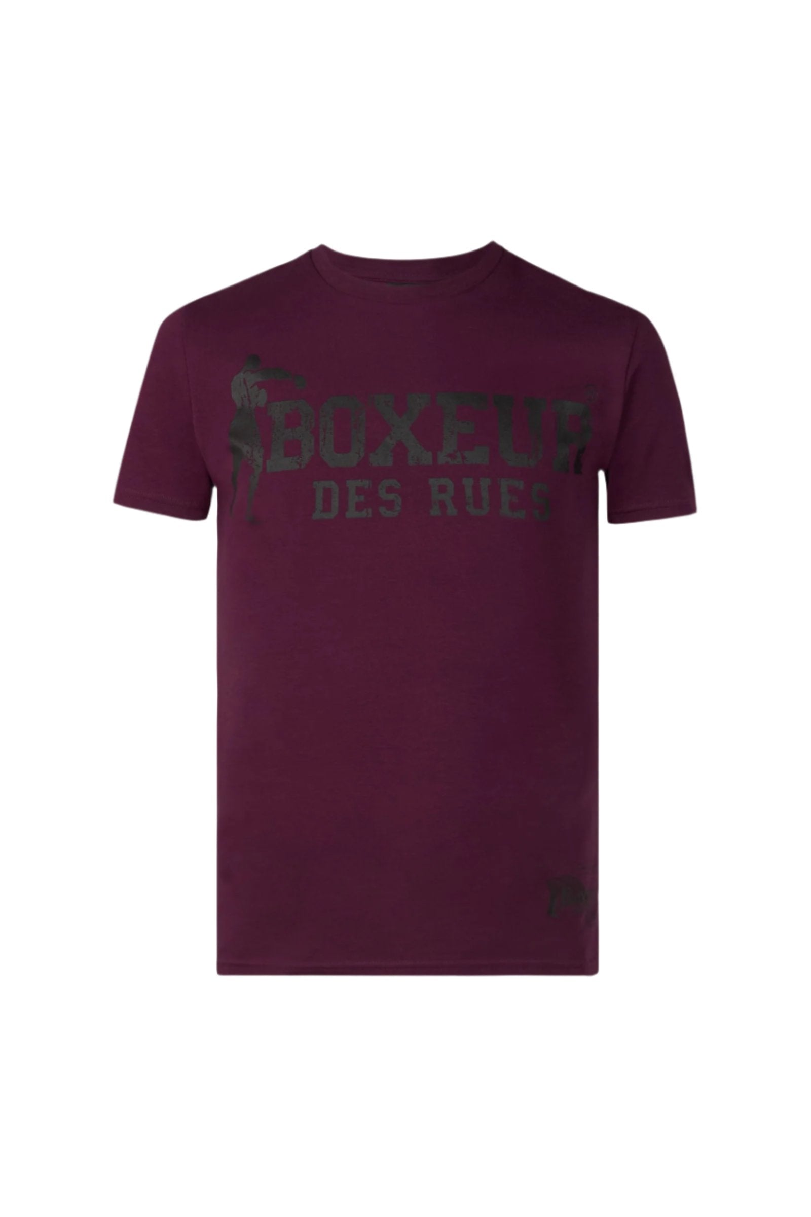 T-Shirt Boxeur Street 2 in Wine T-Shirts Boxeur des Rues   