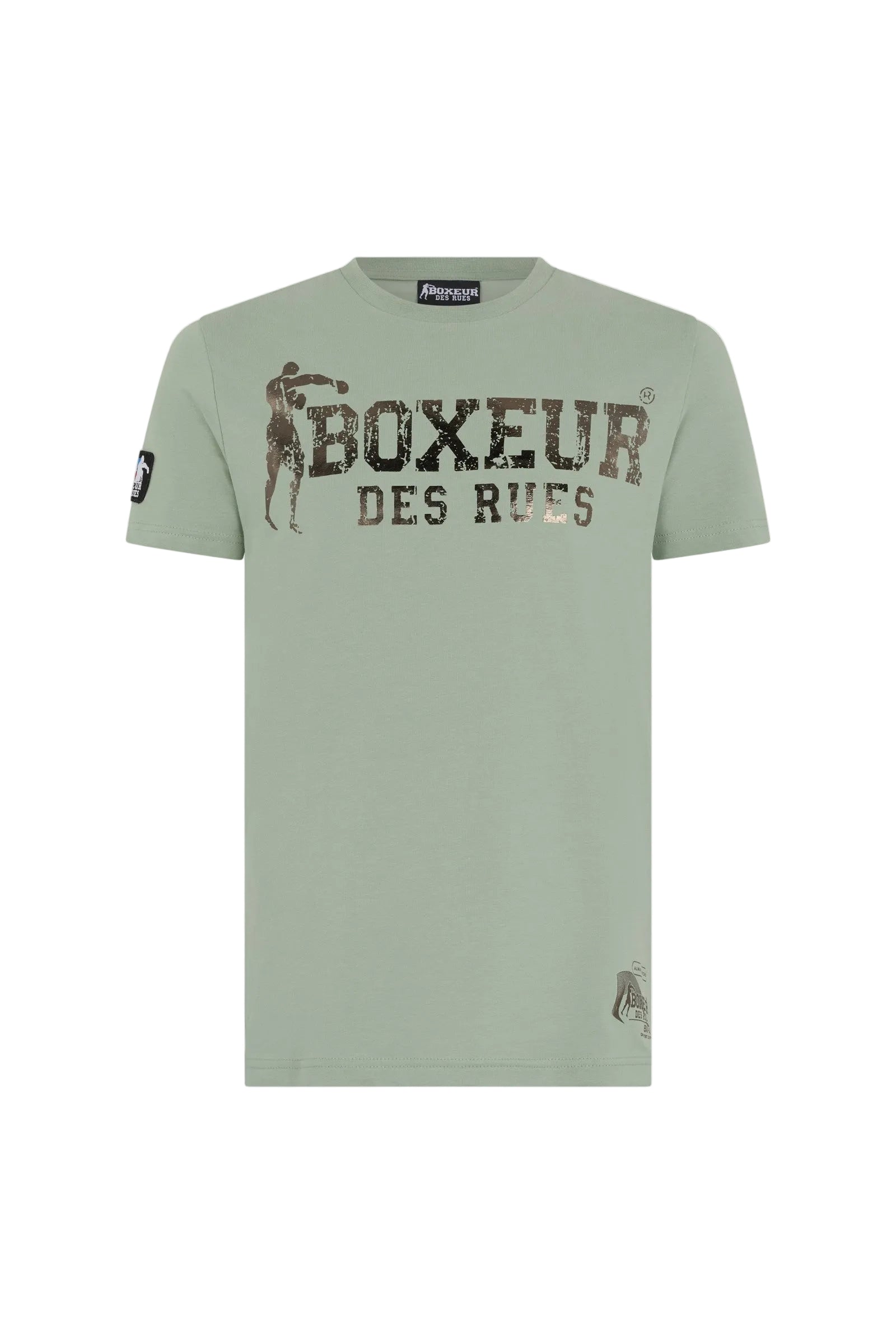 T-shirt Boxeur Street 2 en Sage