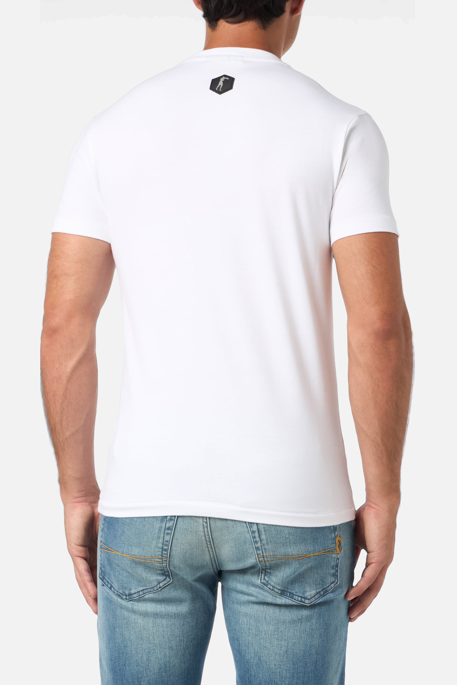 Short Sleeve Tee With Pocket en blanc T-shirts Boxeur des Rues   