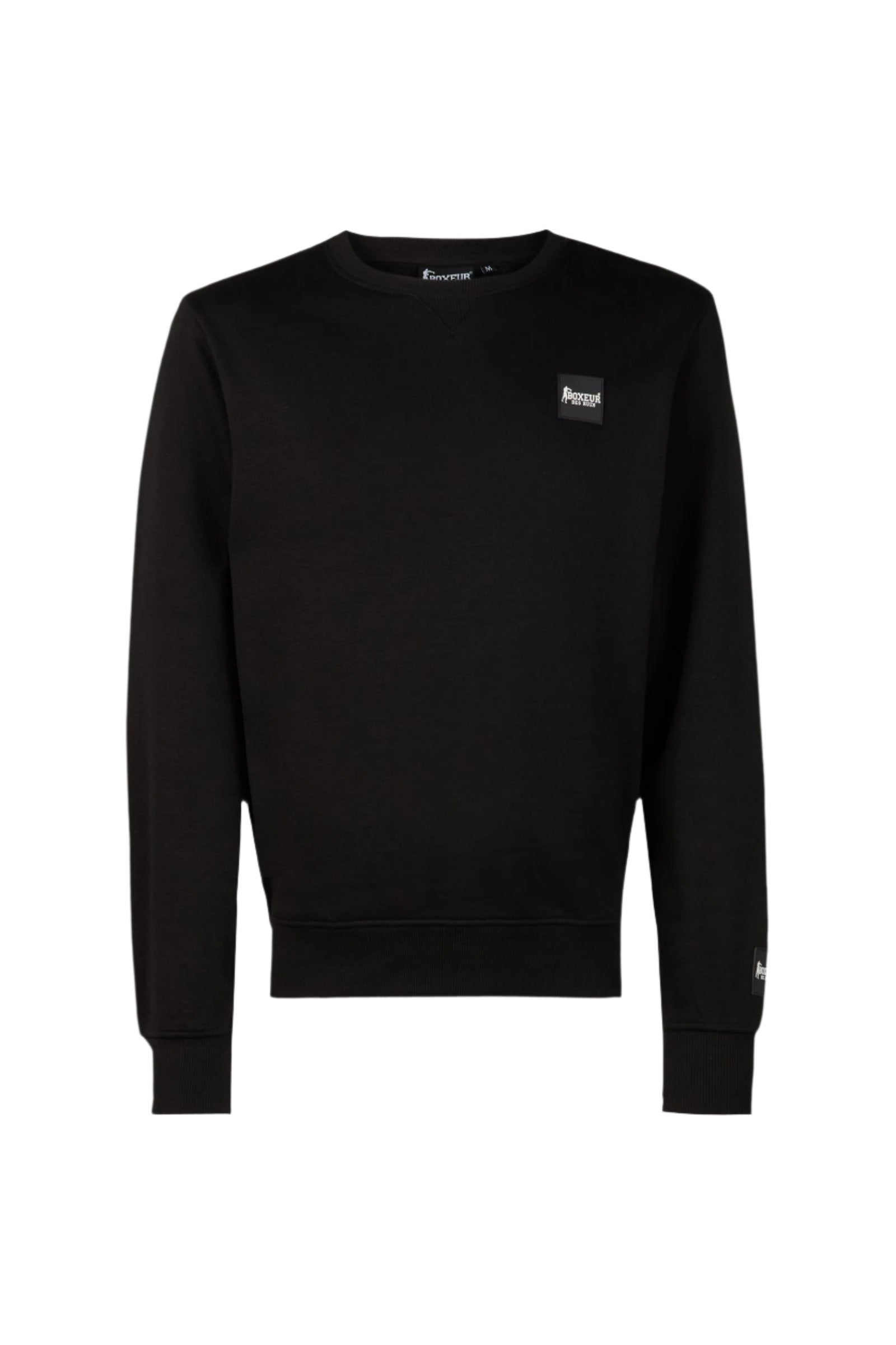 Sweatshirt col rond en noir Sweatshirts Boxeur des Rues   