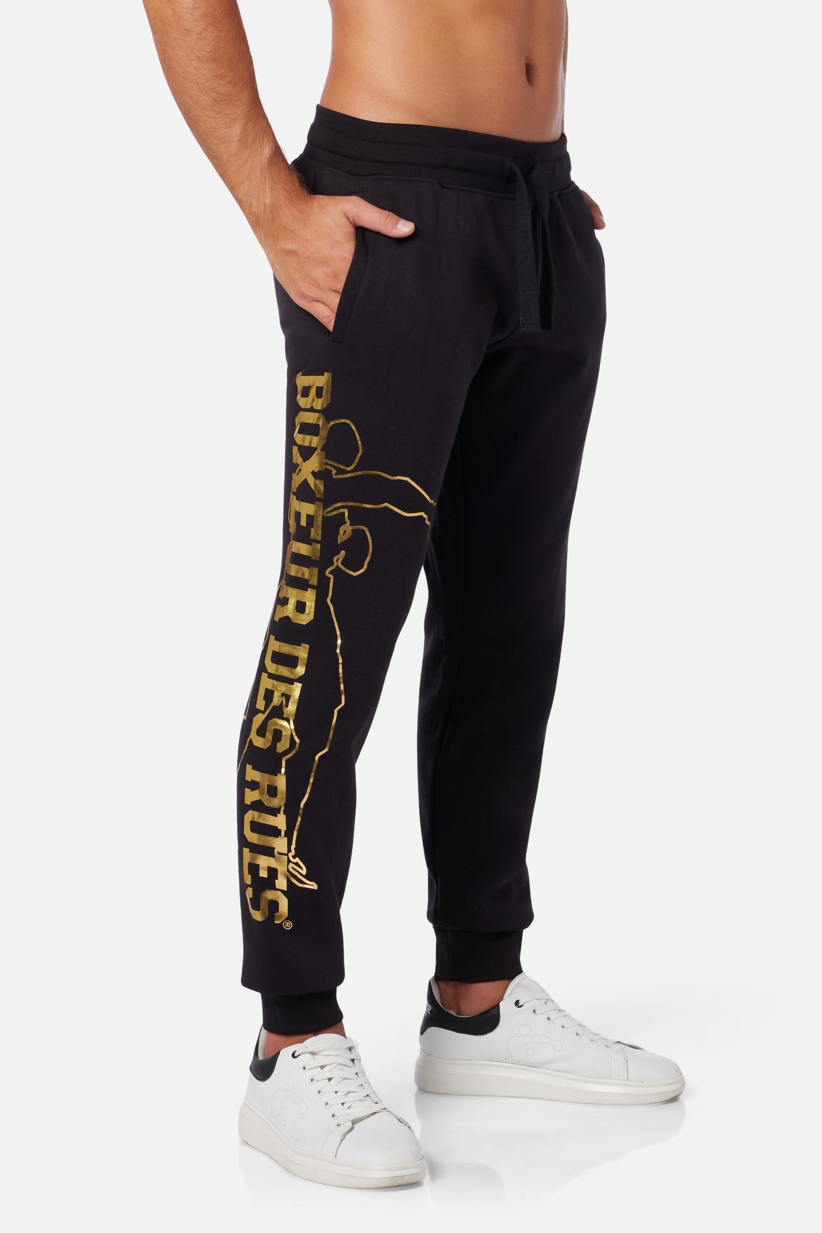 Long Pant in Black Pantalon Boxeur des Rues   