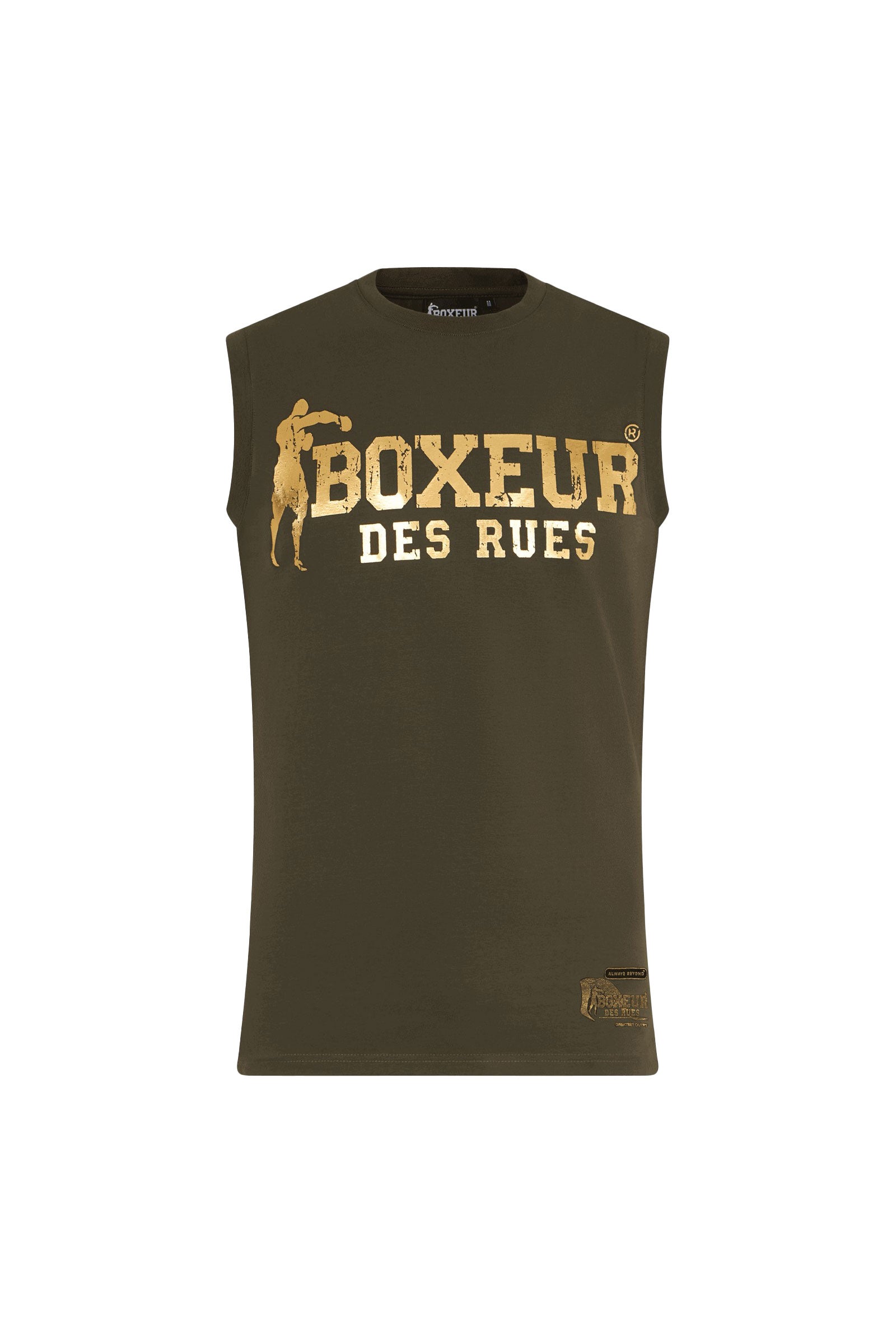 Basic Printed Tank Top dans Army Tops Boxeur des Rues   