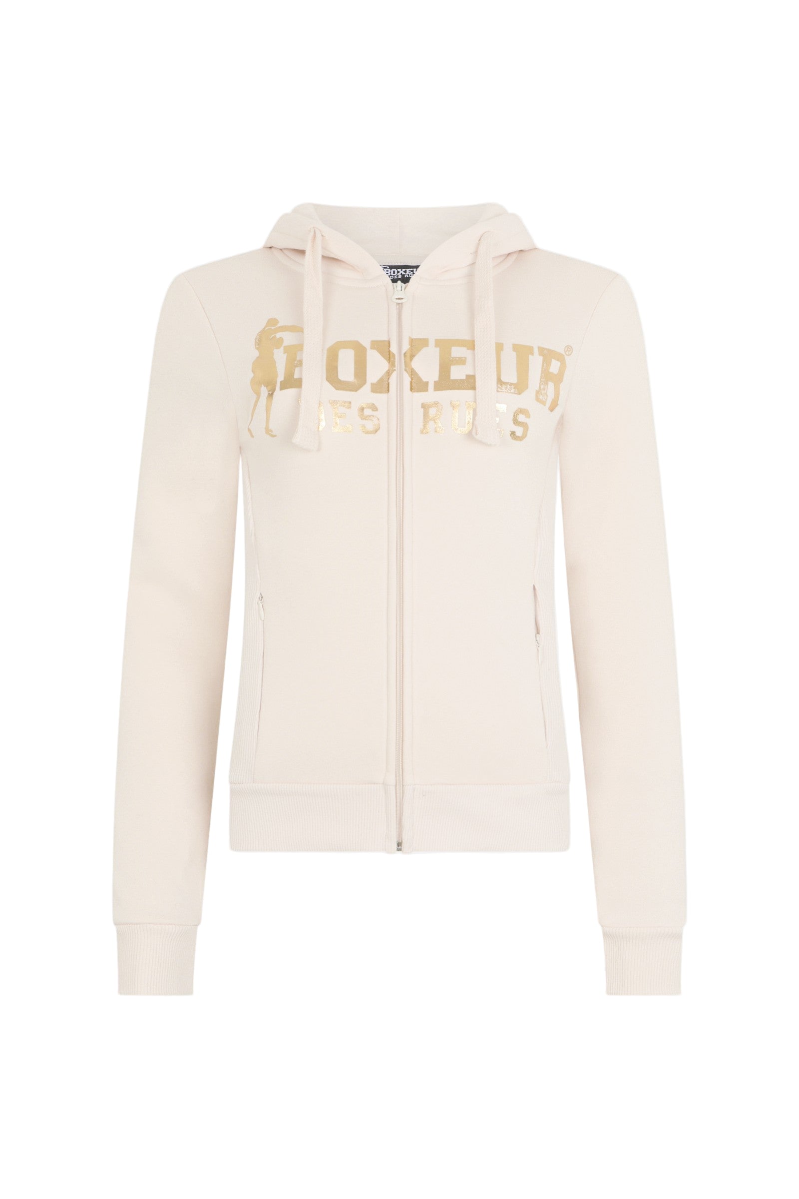 Basic Logo Full Zip Sweatshirt en beurre