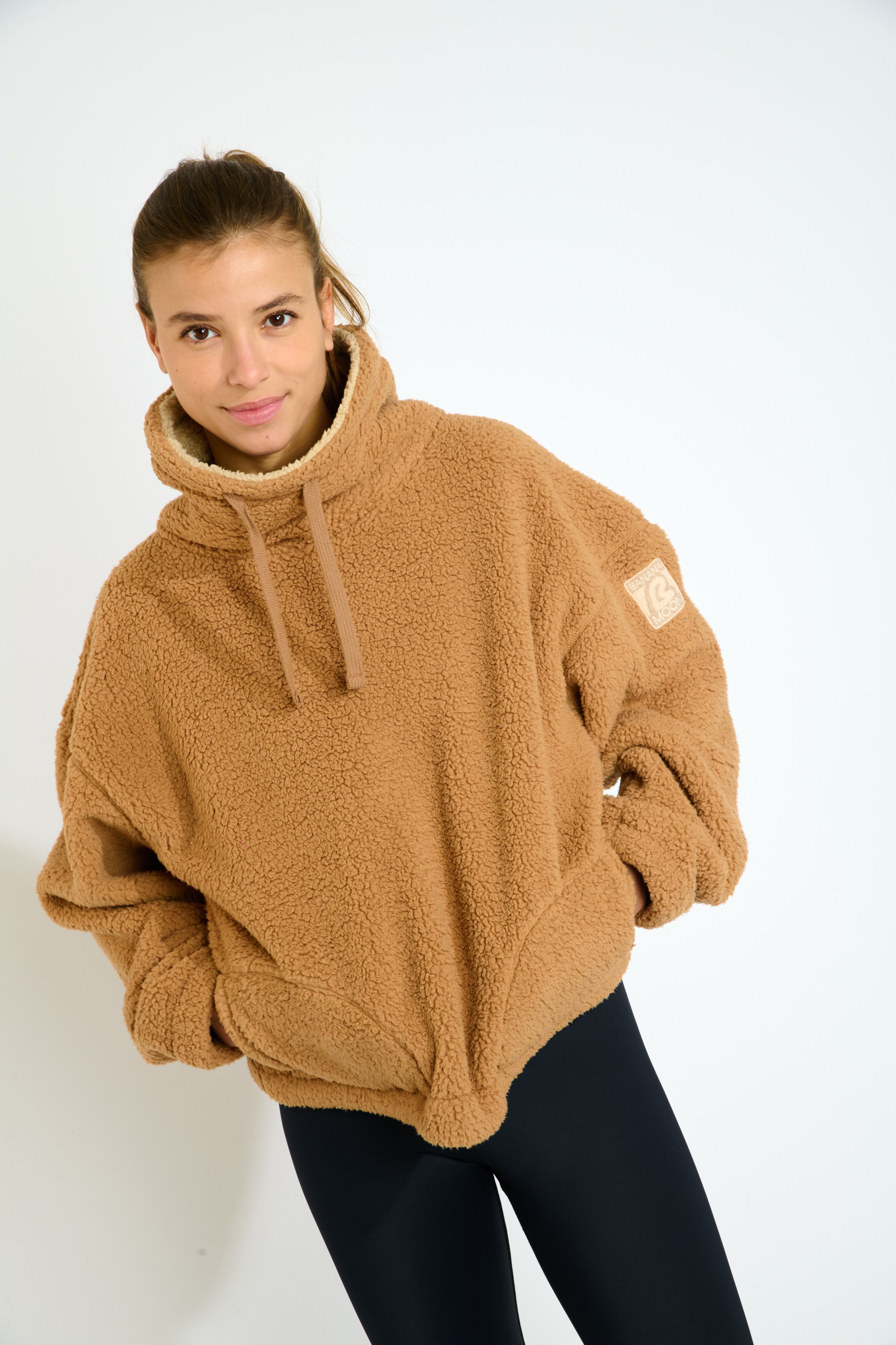 CHIMNEY-IGLOO Pull en camel Pull Banana Moon