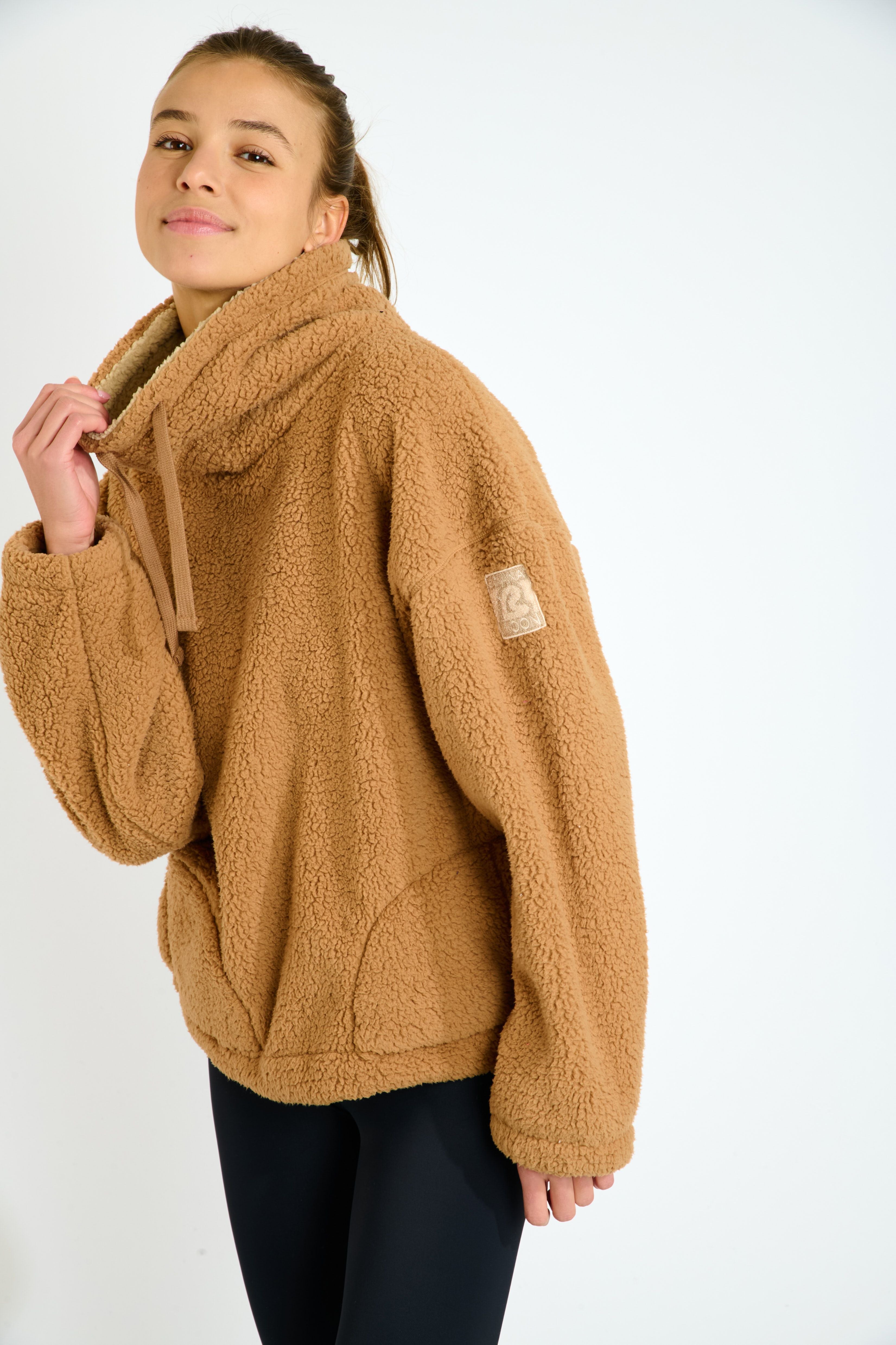 CHIMNEY-IGLOO Pull en camel Pull Banana Moon