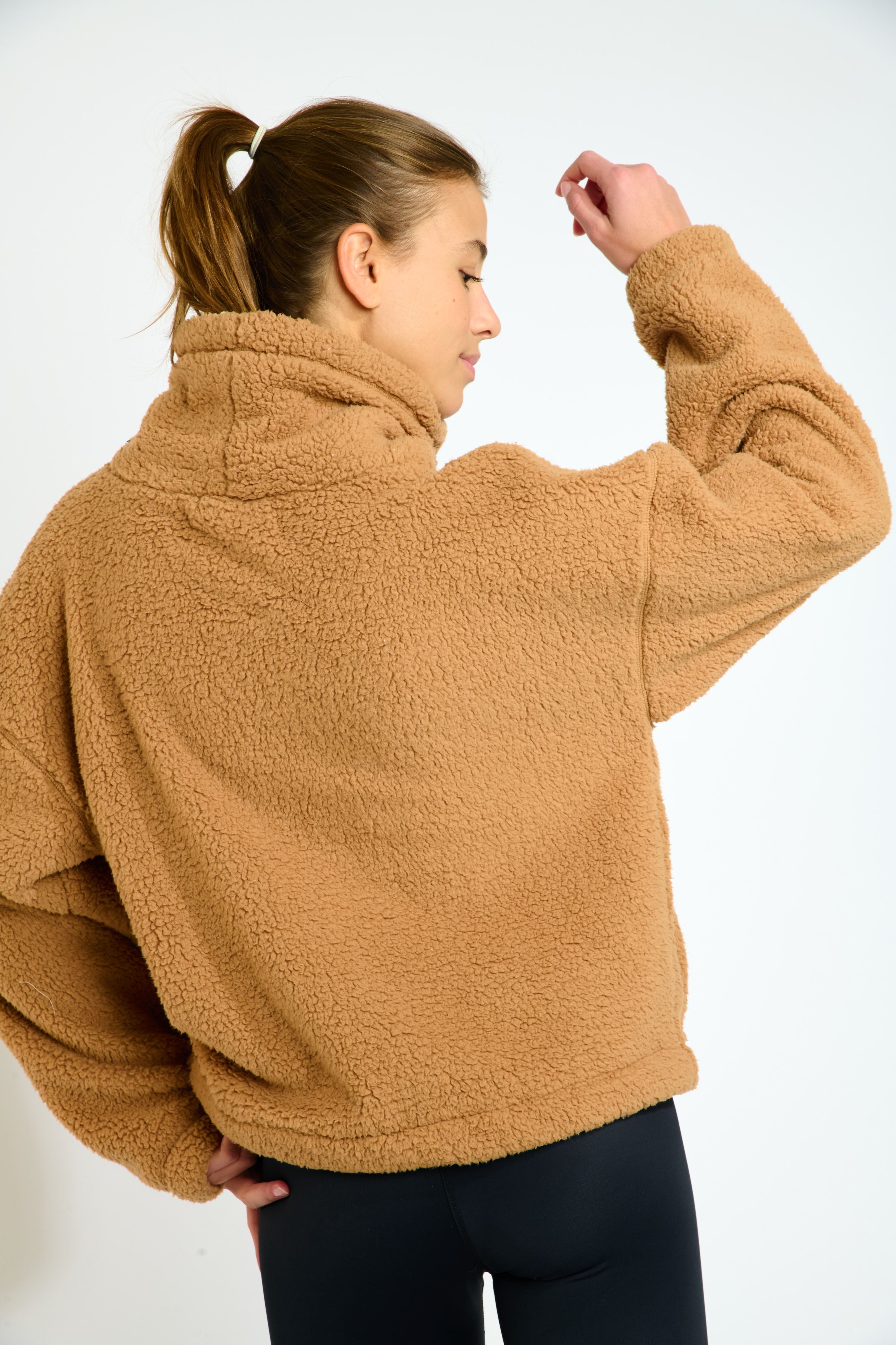 CHIMNEY-IGLOO Pull en camel Pull Banana Moon