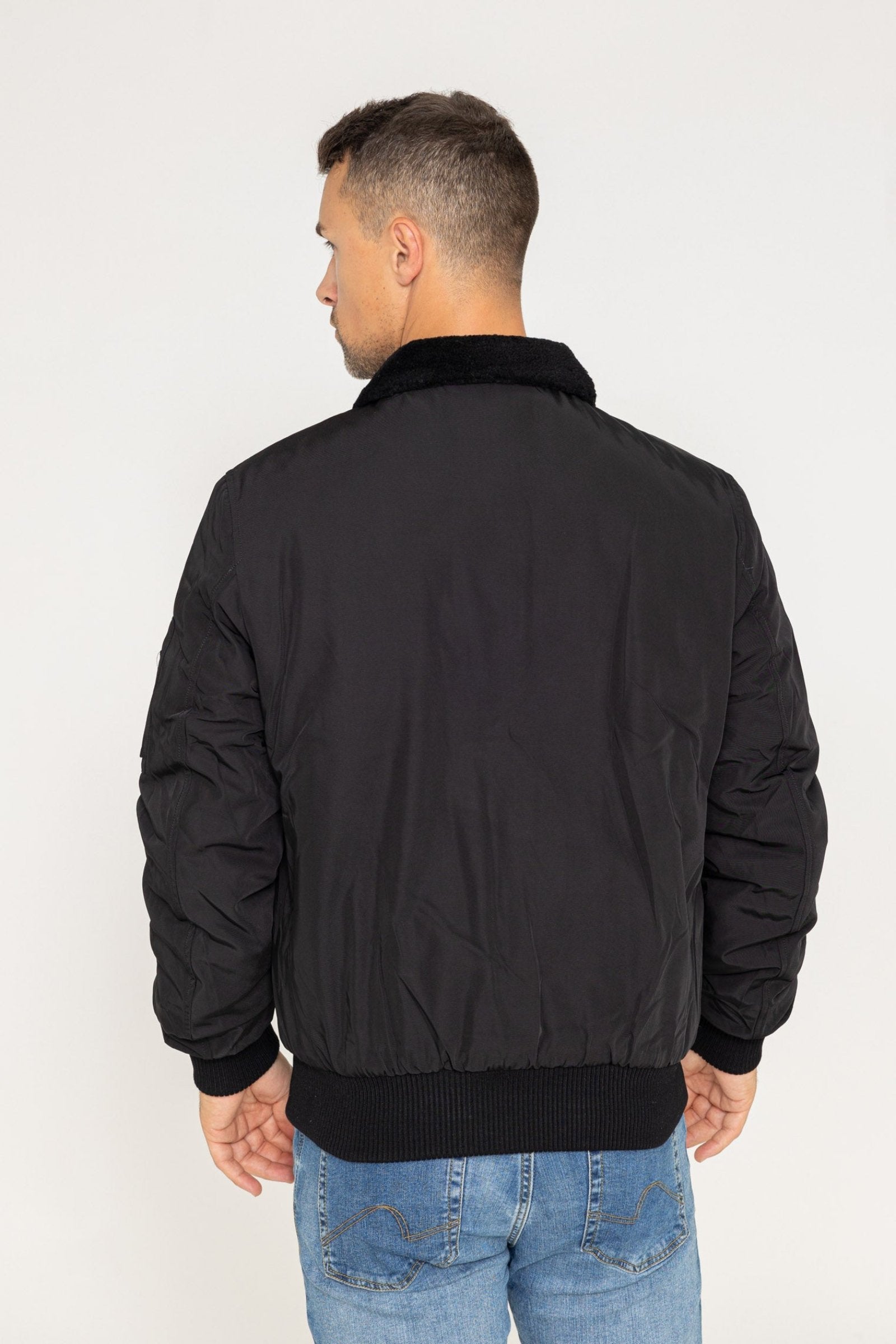 Curtiss M Veste bomber dans Black Vestes Bombers Original   