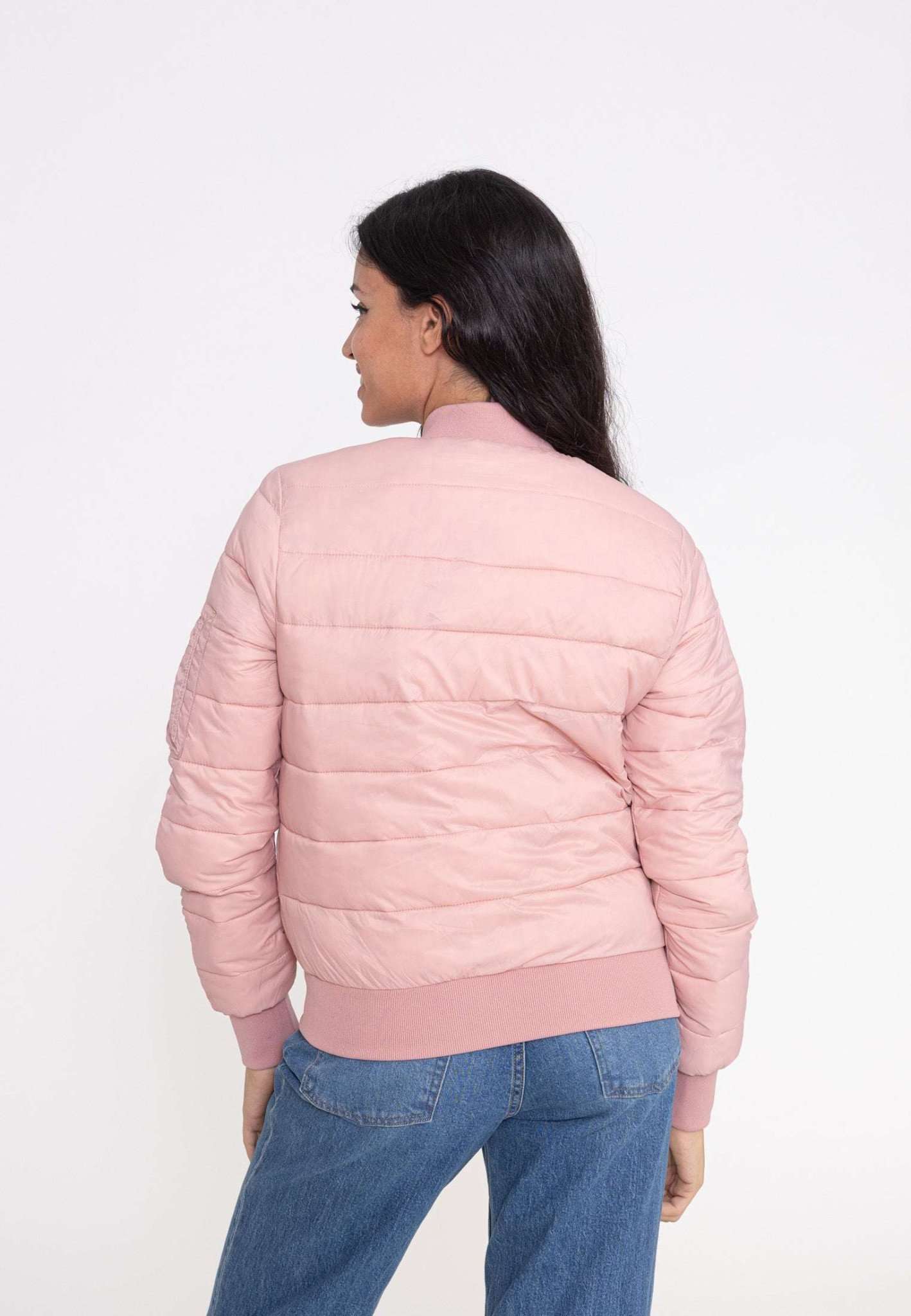 Doudoune Dallas W en rose Vestes Bombers Original   