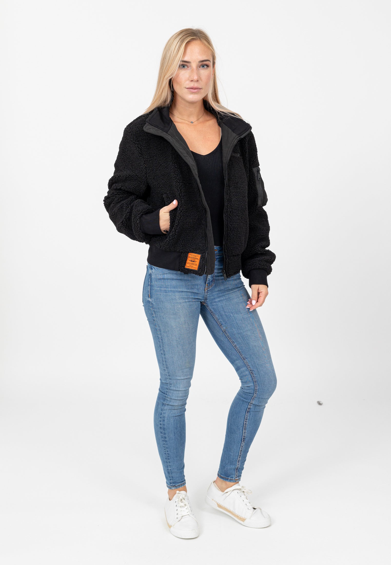 Edmonton-W in Black Vestes Bombers Original