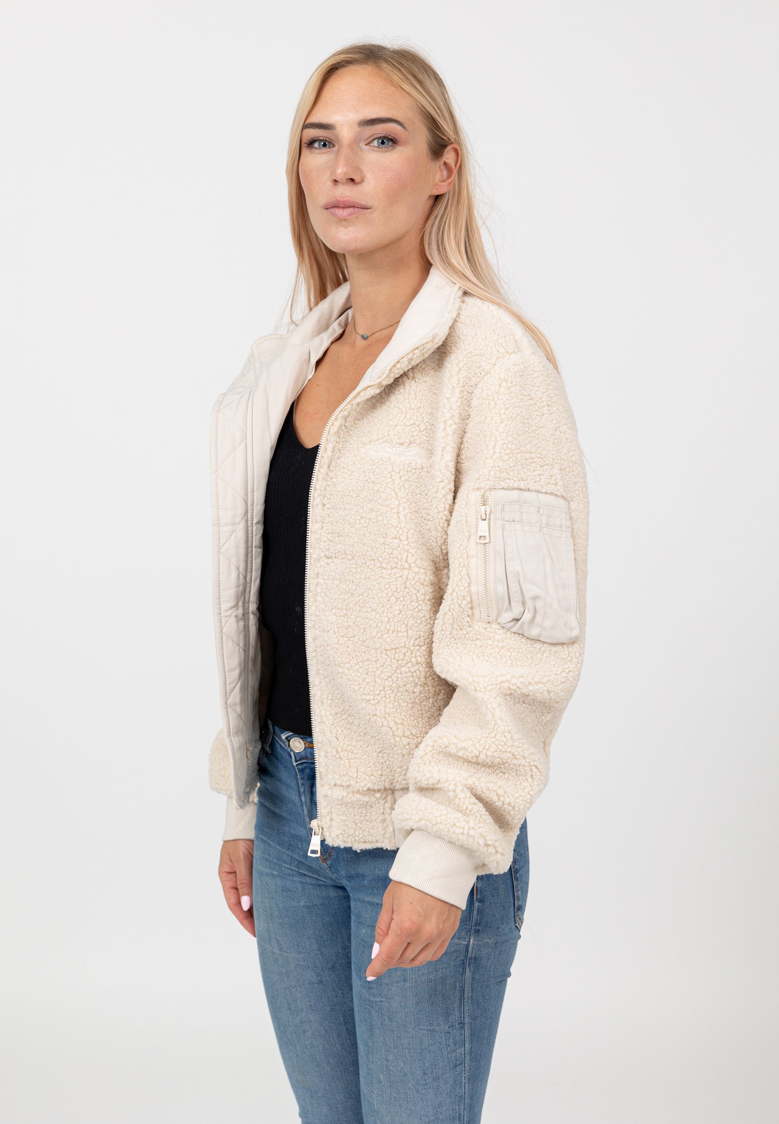 Edmonton-W in Cream Vestes Bombers Original