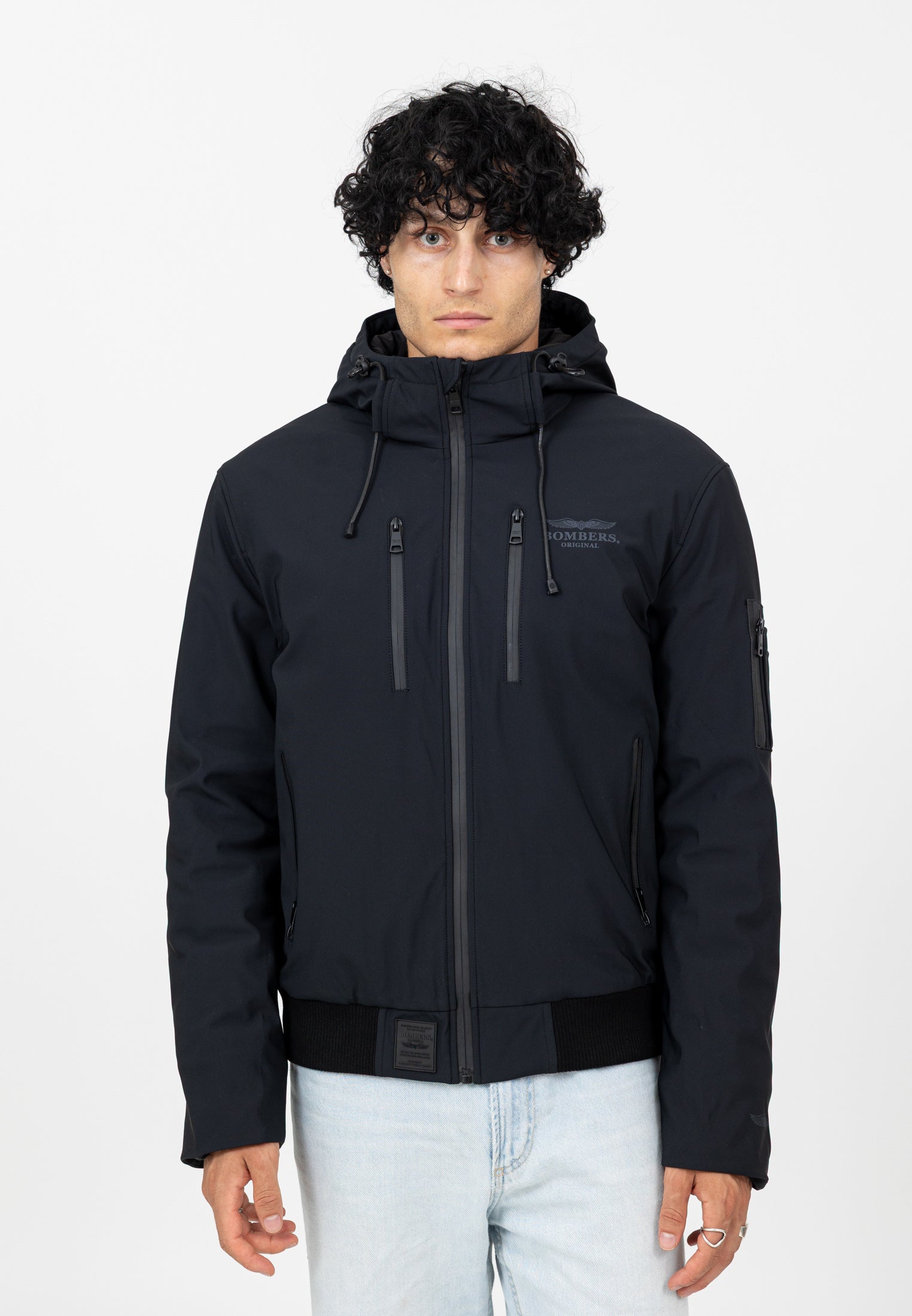 Edwards-M in Black Vestes Bombers Original