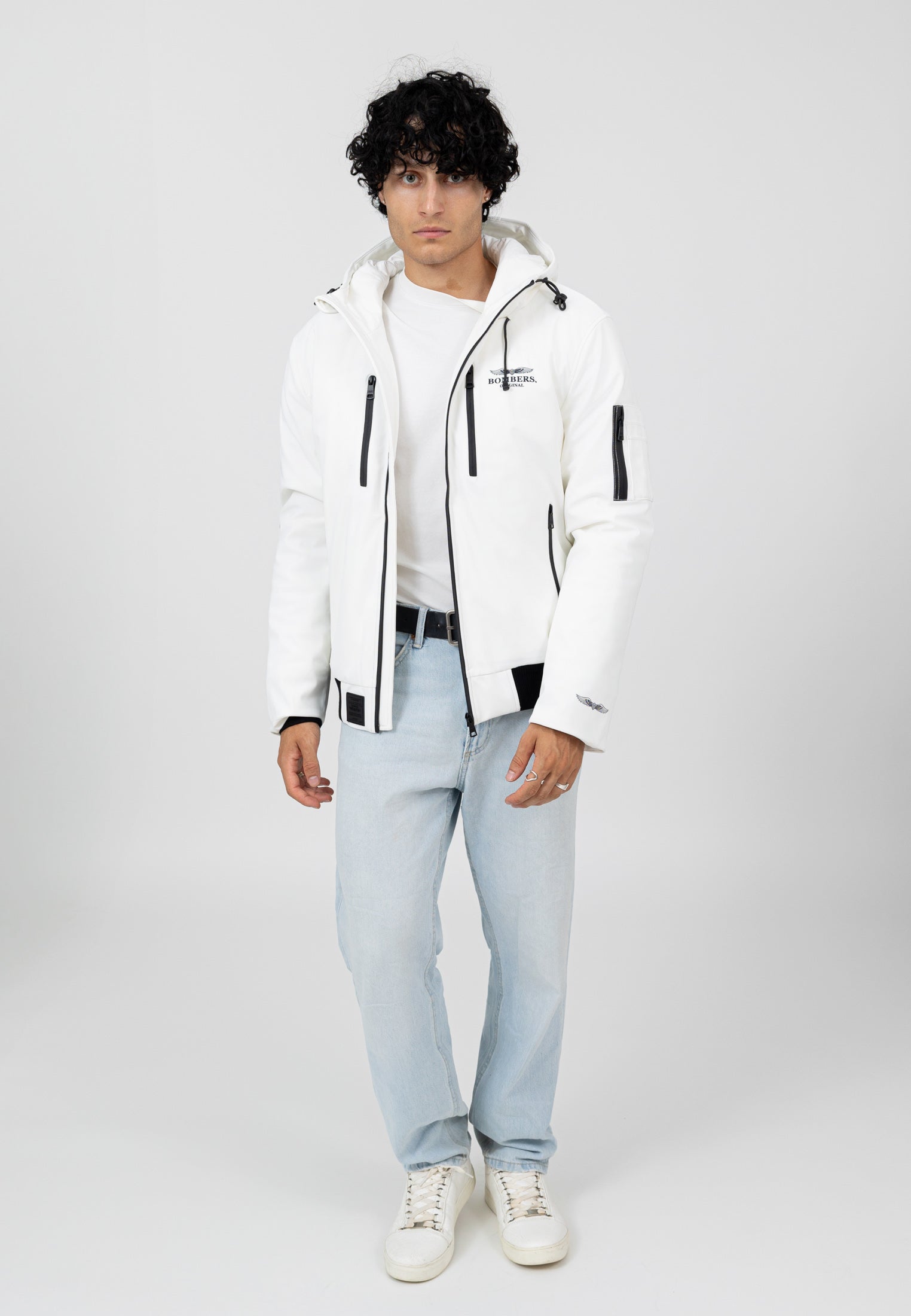 Edwards-M in Cream Vestes Bombers Original