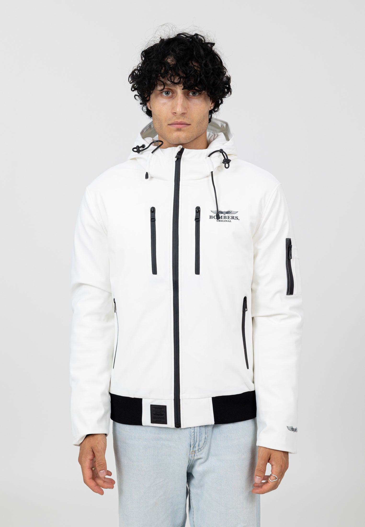 Edwards-M in Cream Vestes Bombers Original
